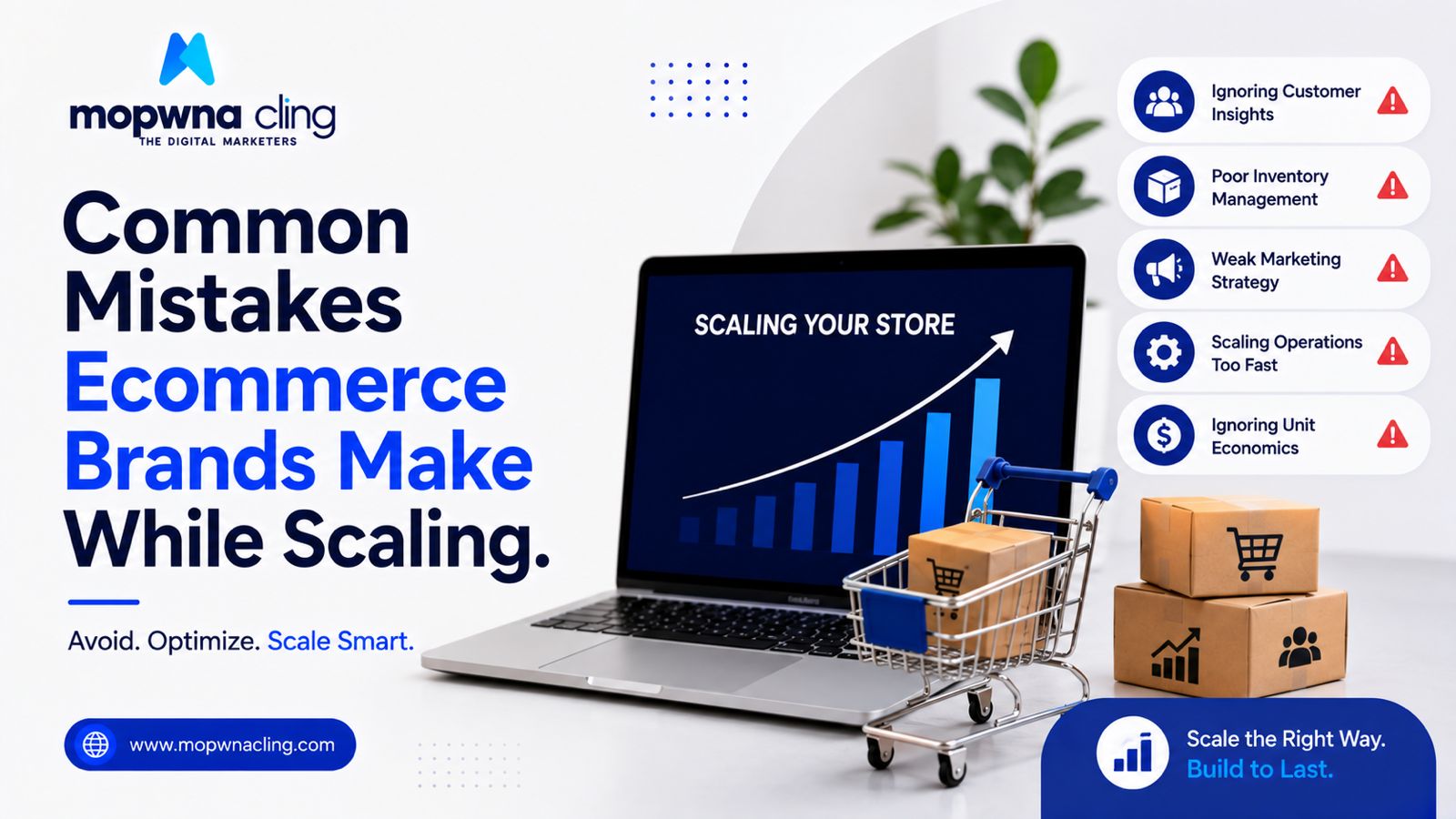 Common Mistakes Ecommerce Brands Make While Scaling