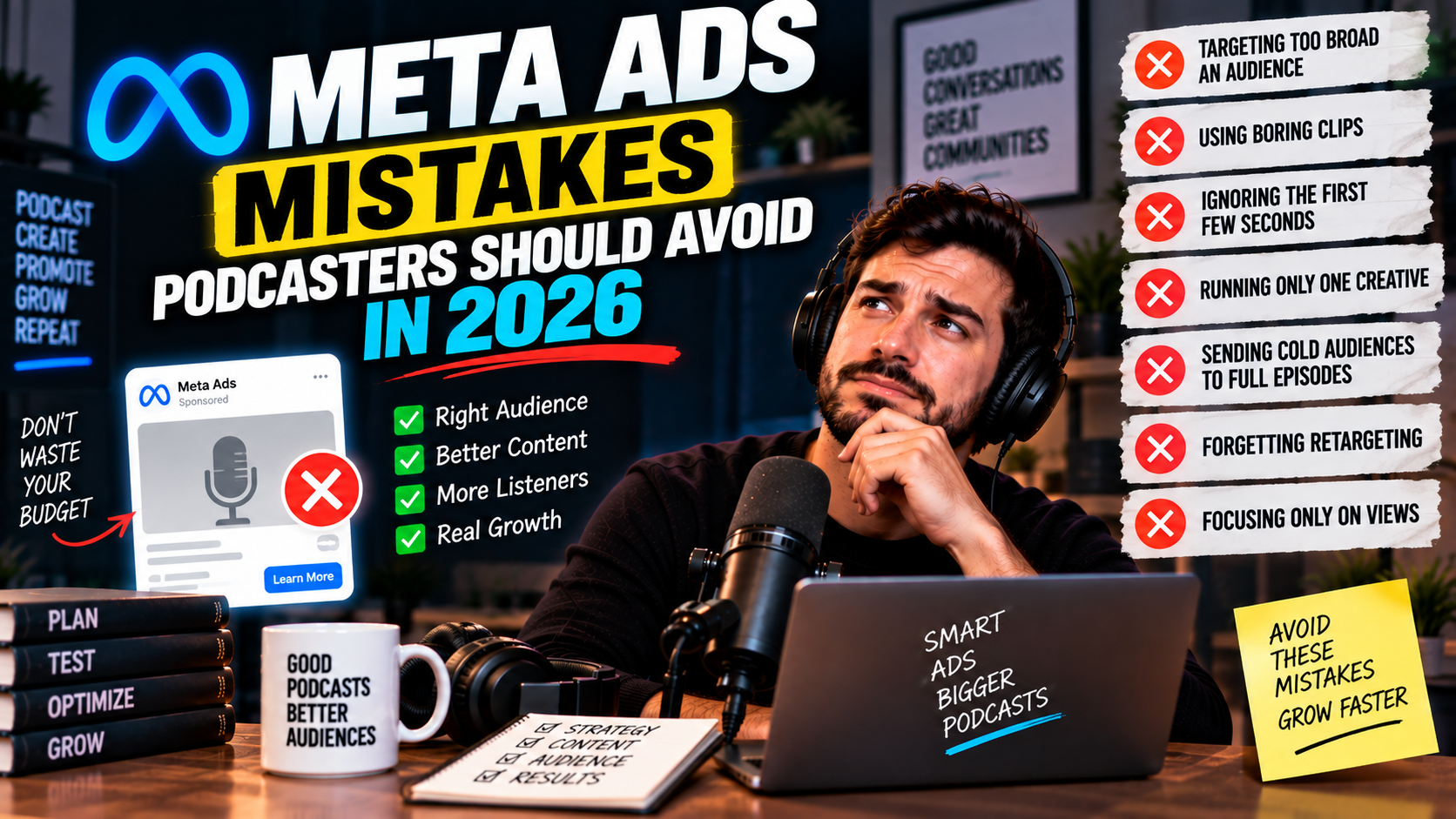 Meta Ad Mistake Podcaster Should Avoid in 2026