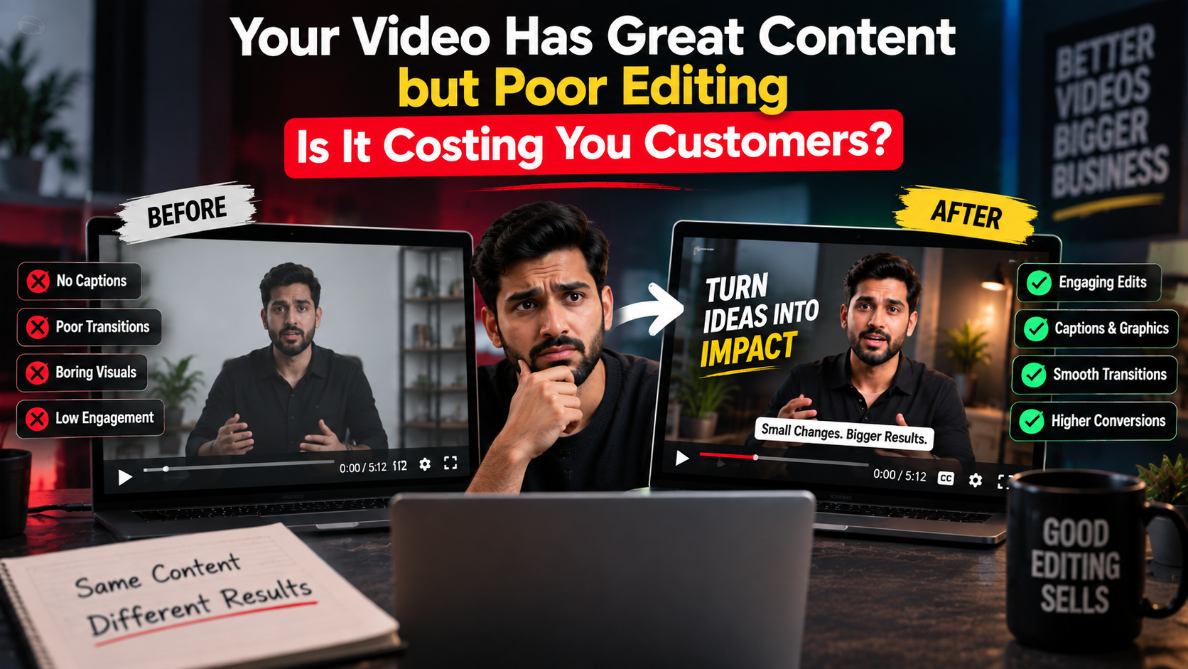 Your Video Has Great Content but Poor Editing—Is It Costing You Customers?