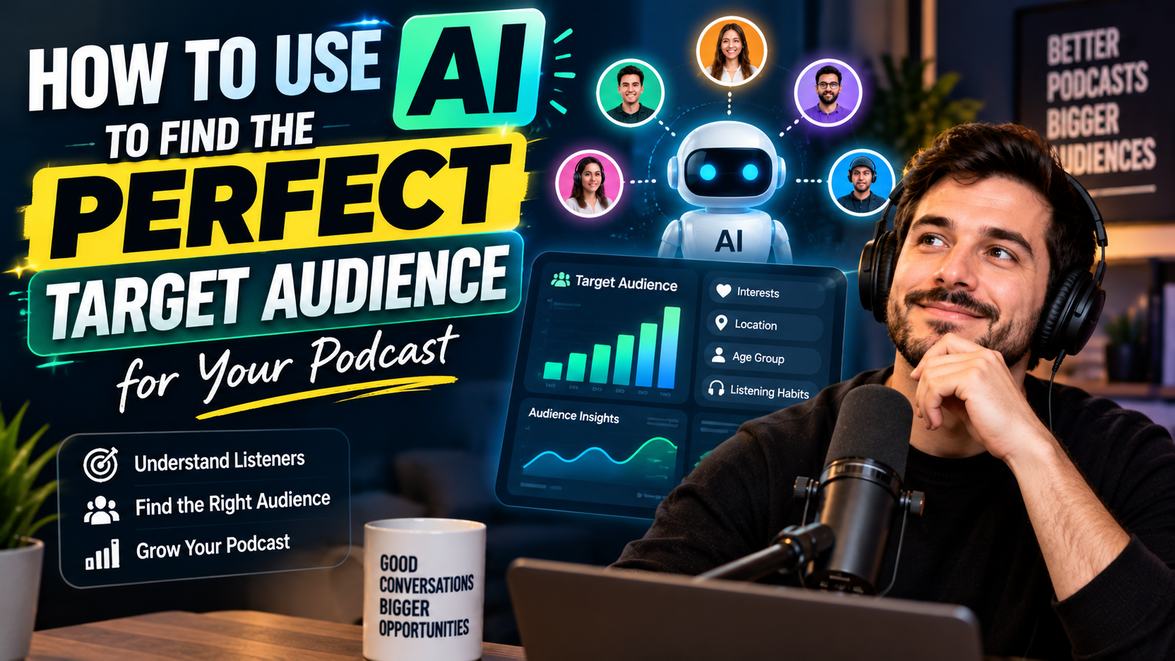 How to Use AI to Find the Perfect Target Audience for Your Podcast