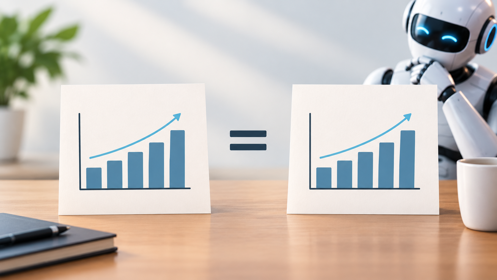 Two studies. One year apart. AI ROI remains flat