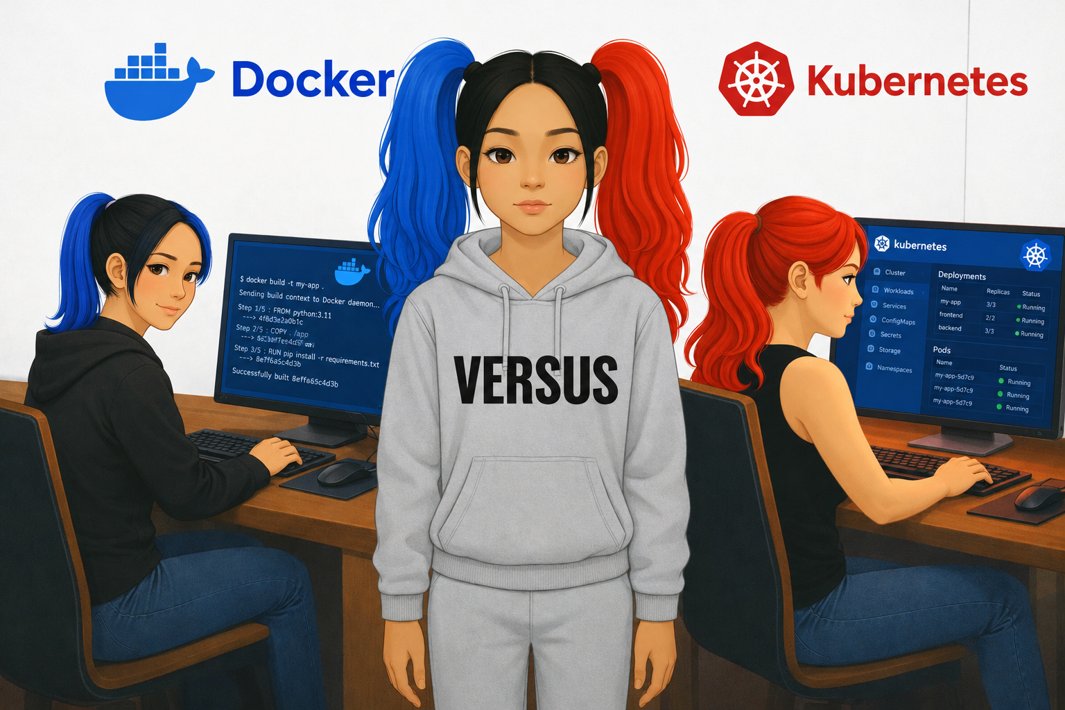 Docker vs Kubernetes