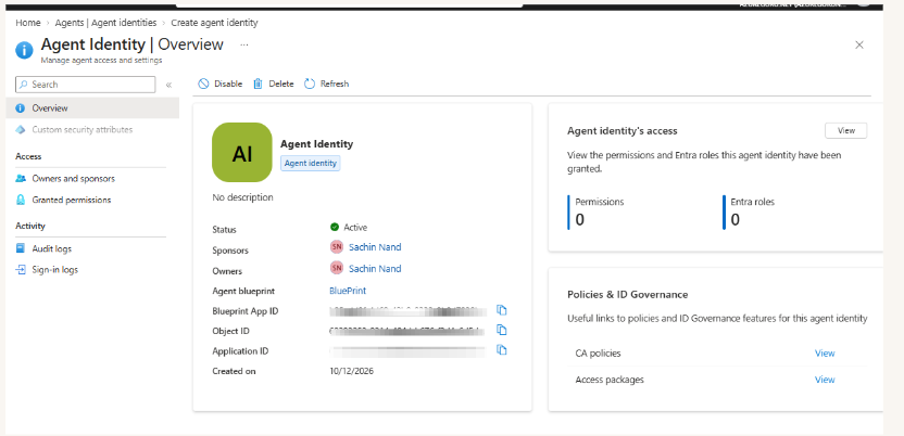 Agent Identity