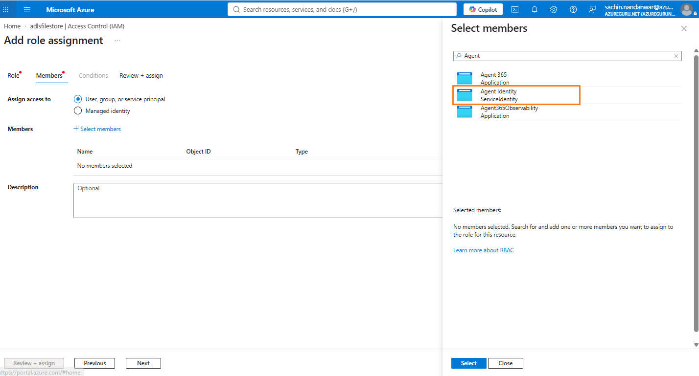 Agent Identity RBAC