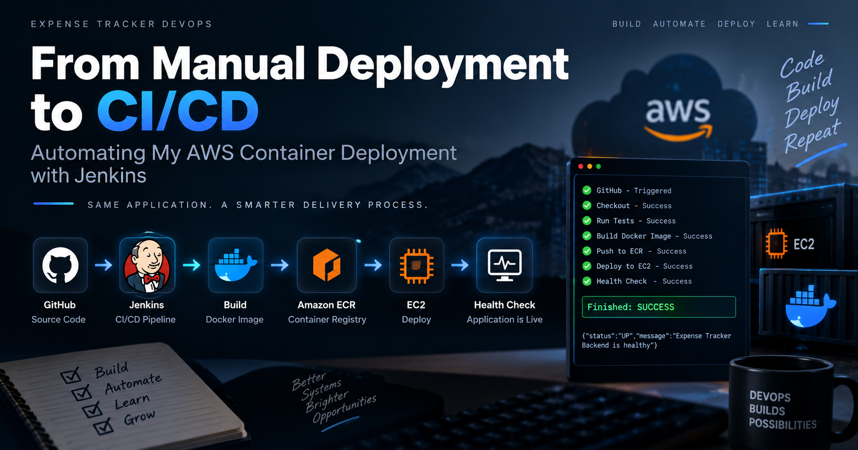 From Manual Deployment to CI/CD: Automating My AWS Container Deployment with Jenkins