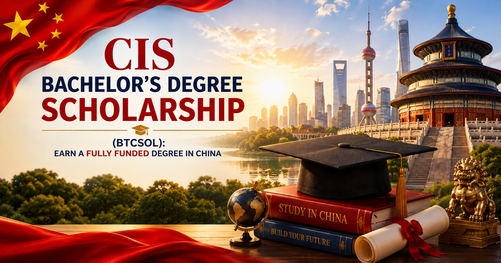 CIS Bachelor's Degree Scholarship (BTCSOL): Earn a Fully Funded Degree in China