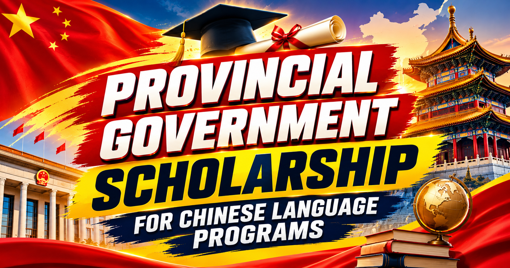 Provincial Government Scholarship for Chinese Language Programs: Learn Chinese in China, Fully or Partially Funded