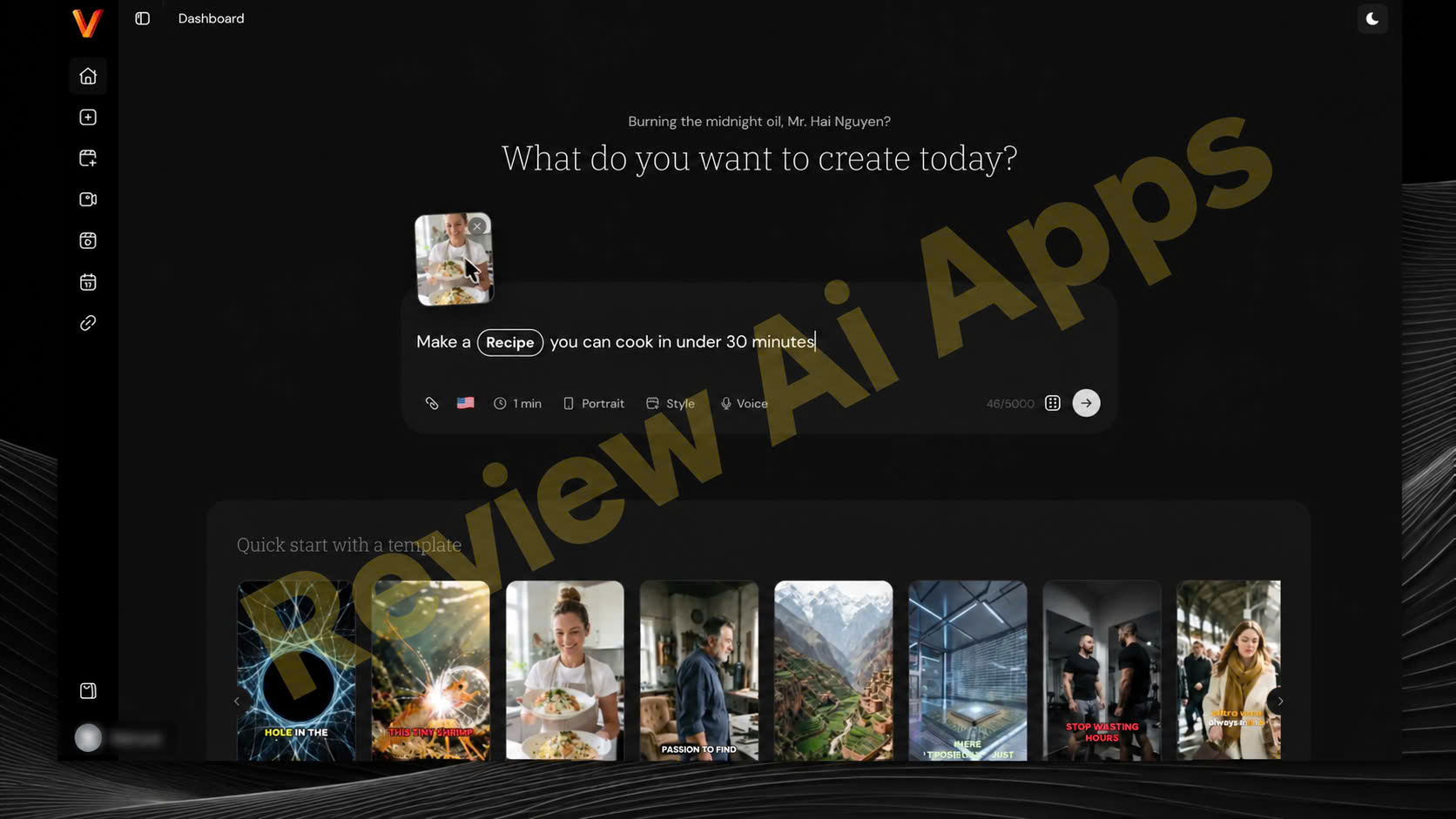 Videosly review - Create your First Video