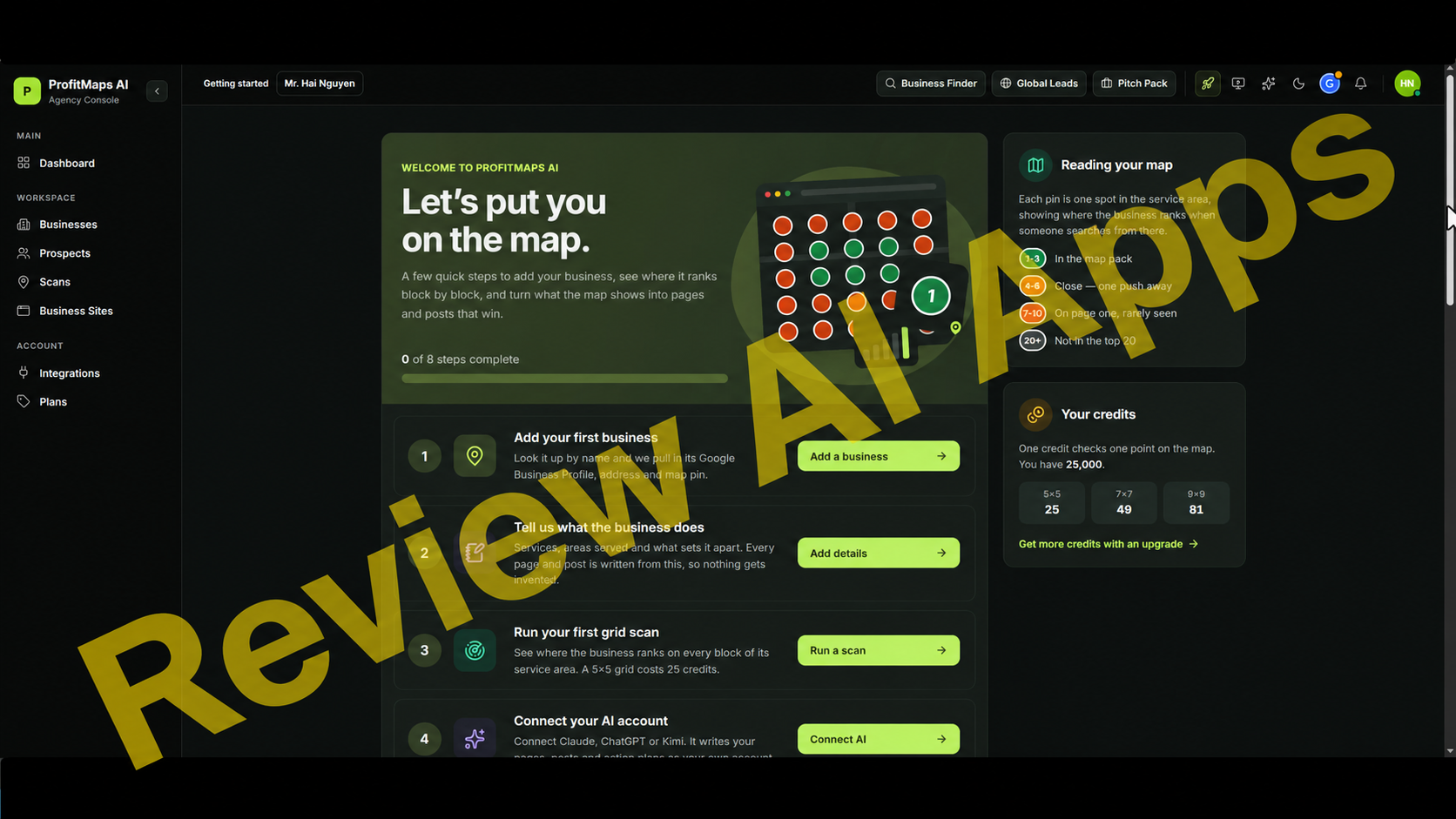 ProfitMaps AI Review - Inside the Member's Area