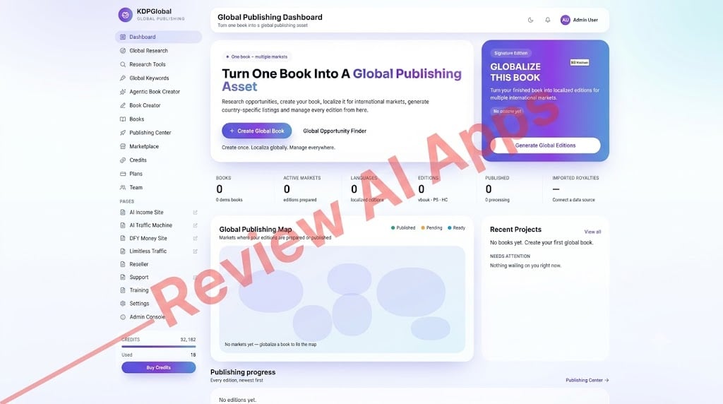 KDPGlobal Review - Inside the Member's Area