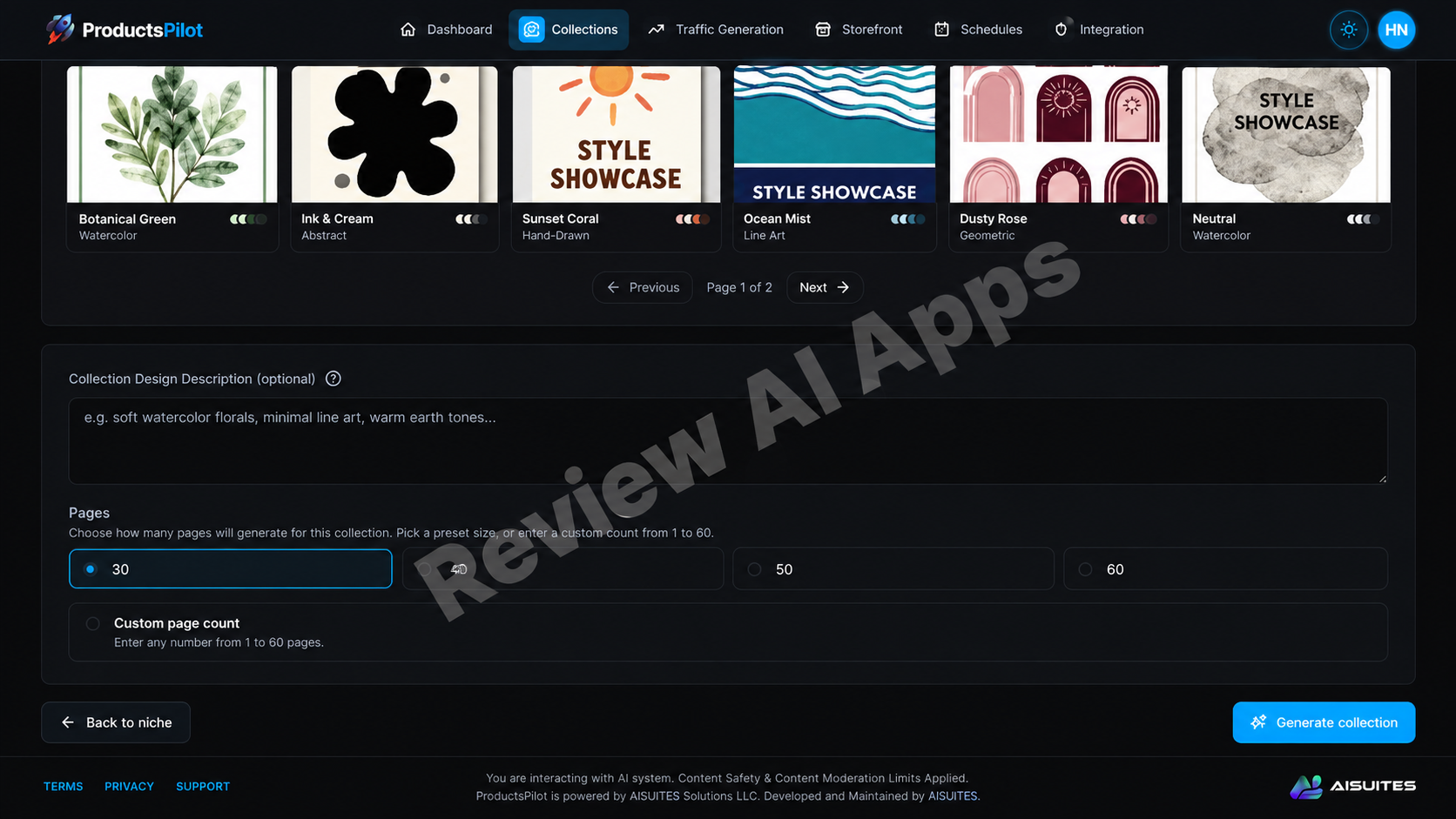 ProductsPilot Review - Book Generation