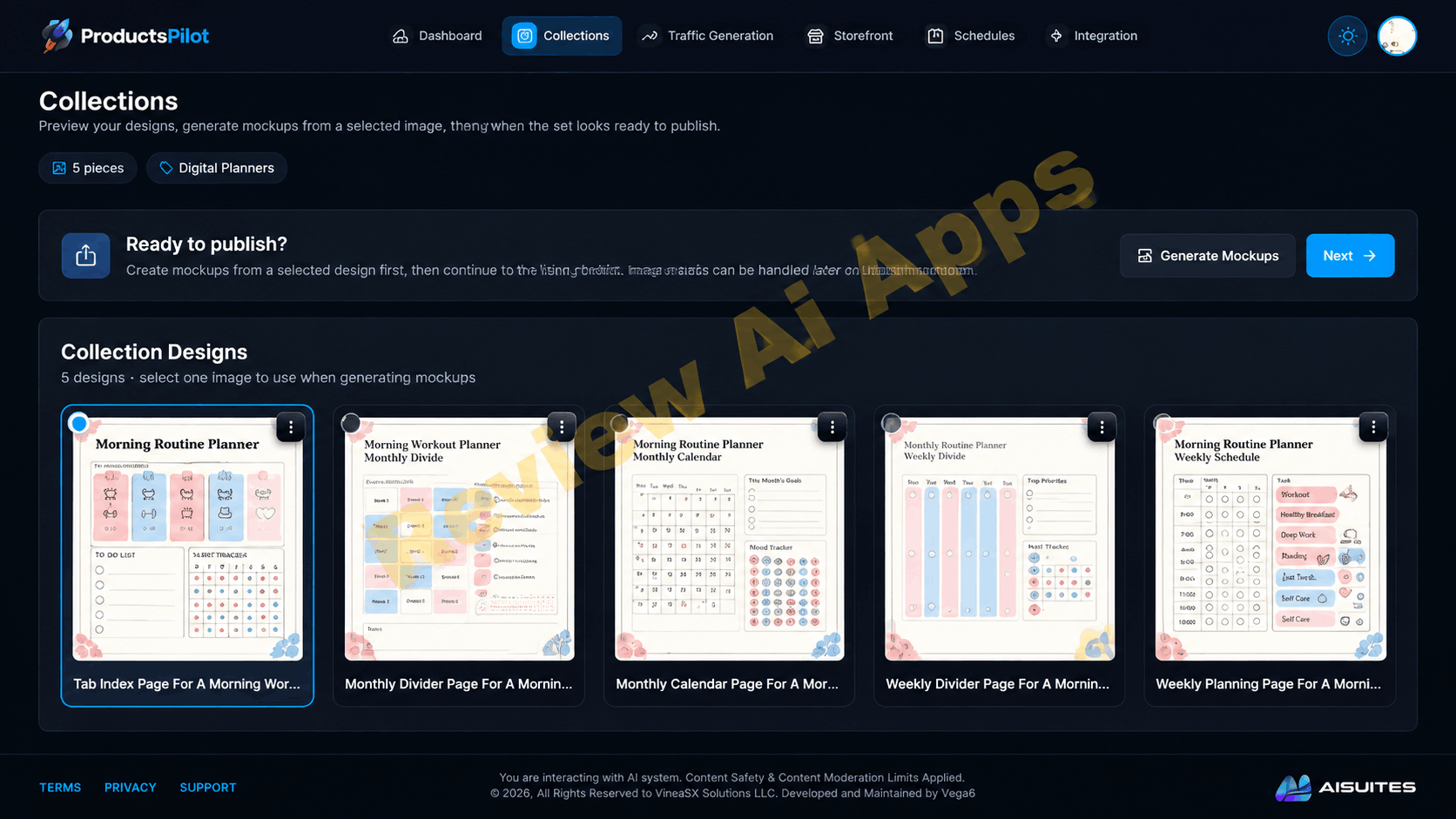 ProductsPilot Review - Collection Designs