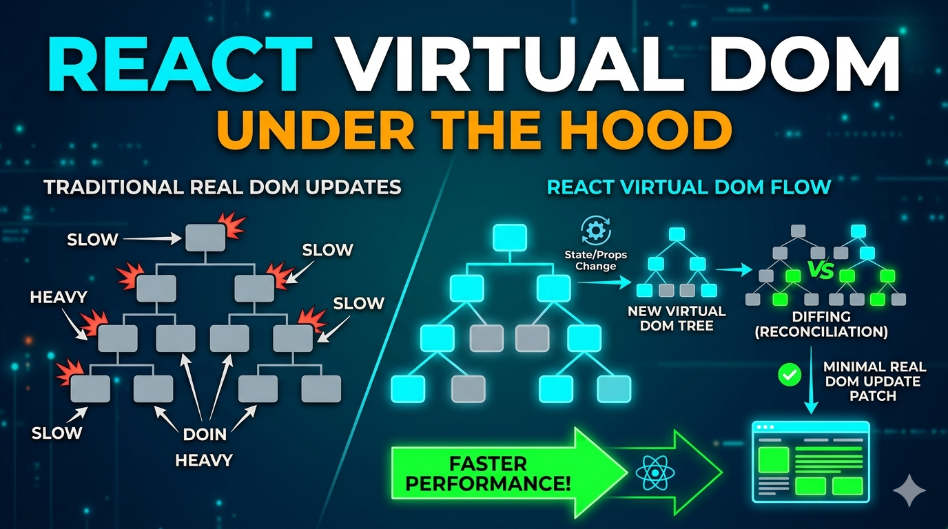 Discussion on "How React Virtual DOM Works Under the Hood" | Hashnode