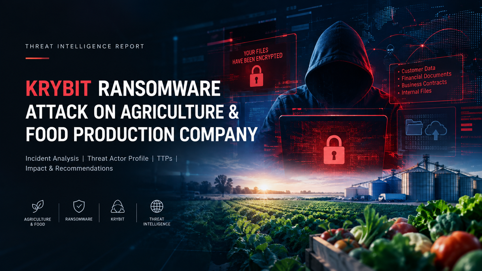 Krybit Ransomware: A New Threat Targeting Vietnamese Food Supply Chain