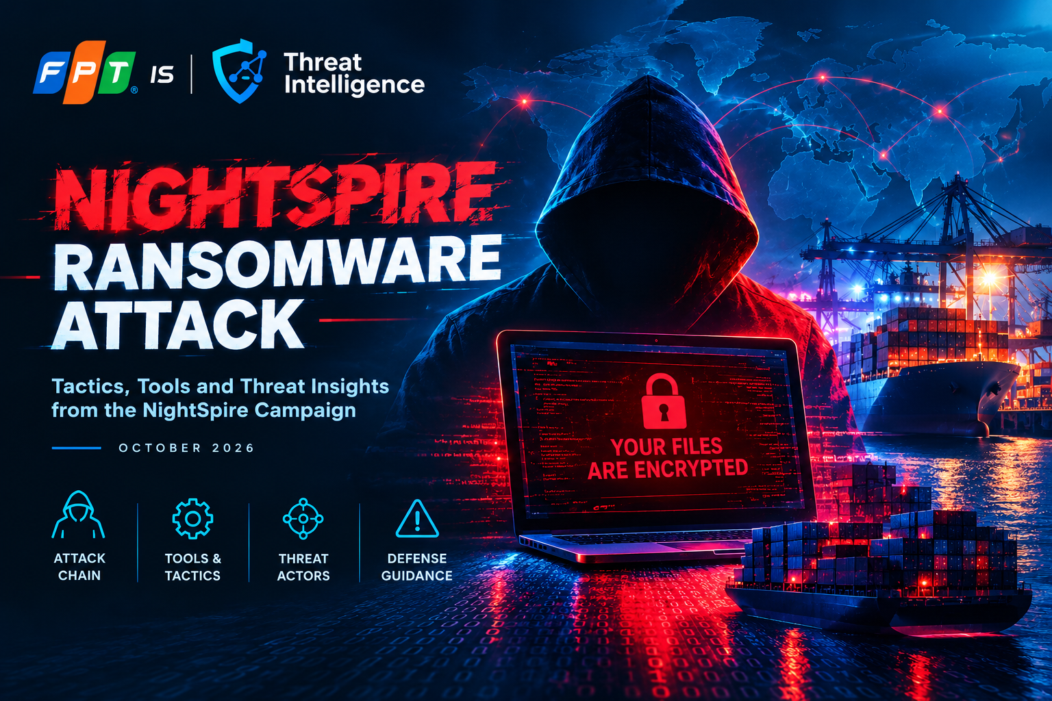 Cảnh báo Ransomware NightSpire: Mối Đe dọa Mới Nhắm vào Hạ tầng Logistics & Cảng biển tại Việt Nam