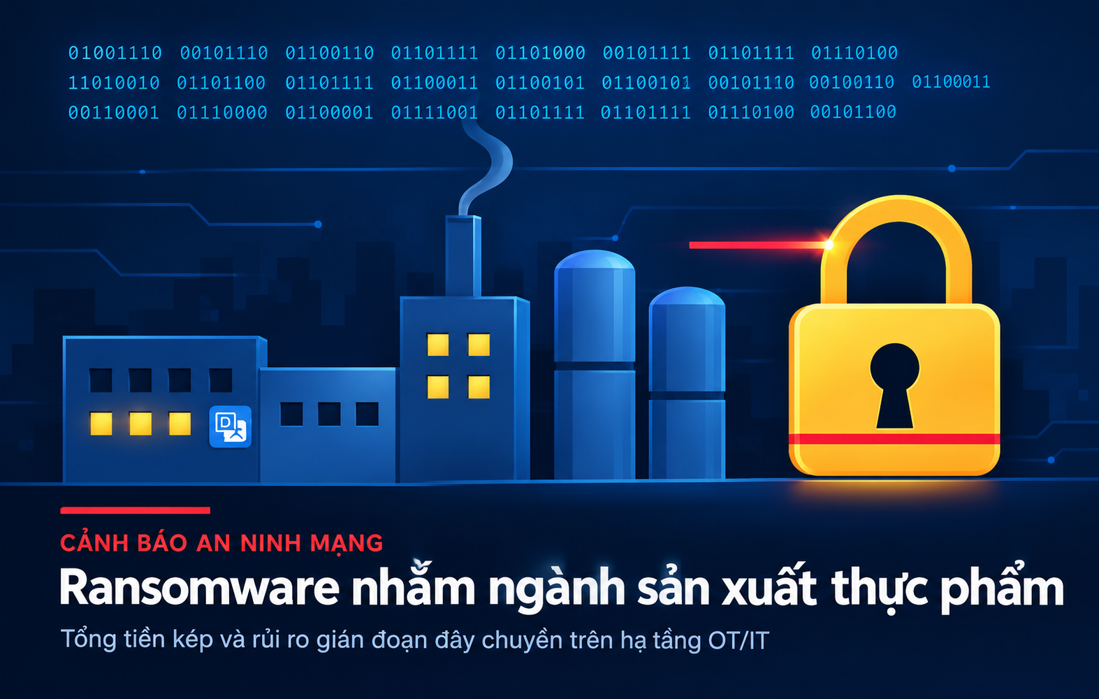 Một doanh nghiệp thực phẩm lớn tại Việt Nam bị nhóm ransomware INC Ransom đưa lên trang rò rỉ dữ liệu