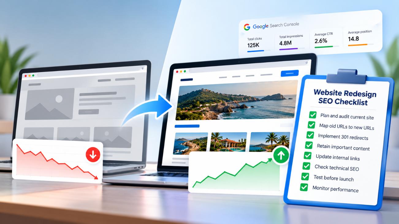 How to Avoid Organic Traffic Drop After a Website Redesign