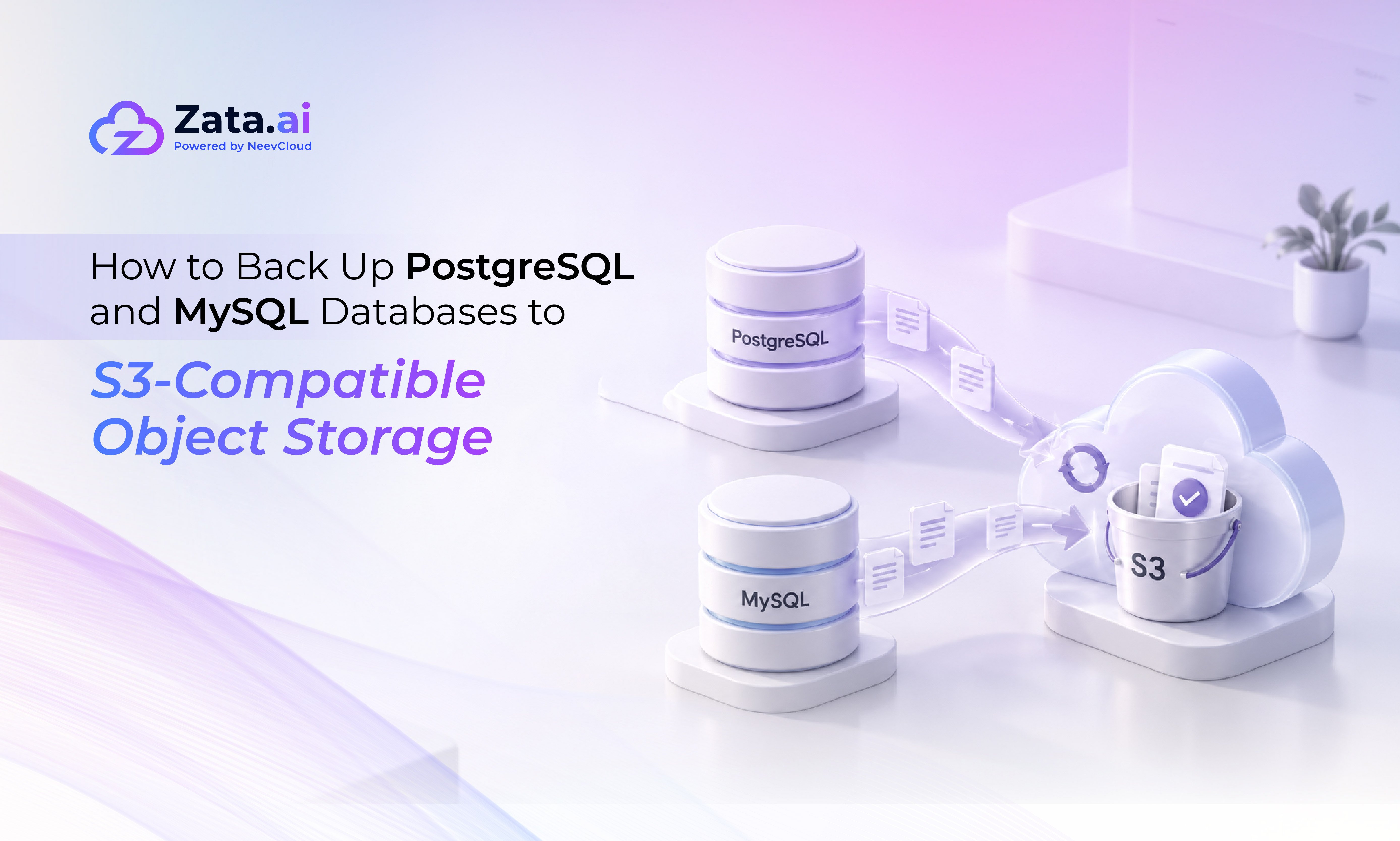 How to Back Up PostgreSQL and MySQL Databases to S3-Compatible Object Storage