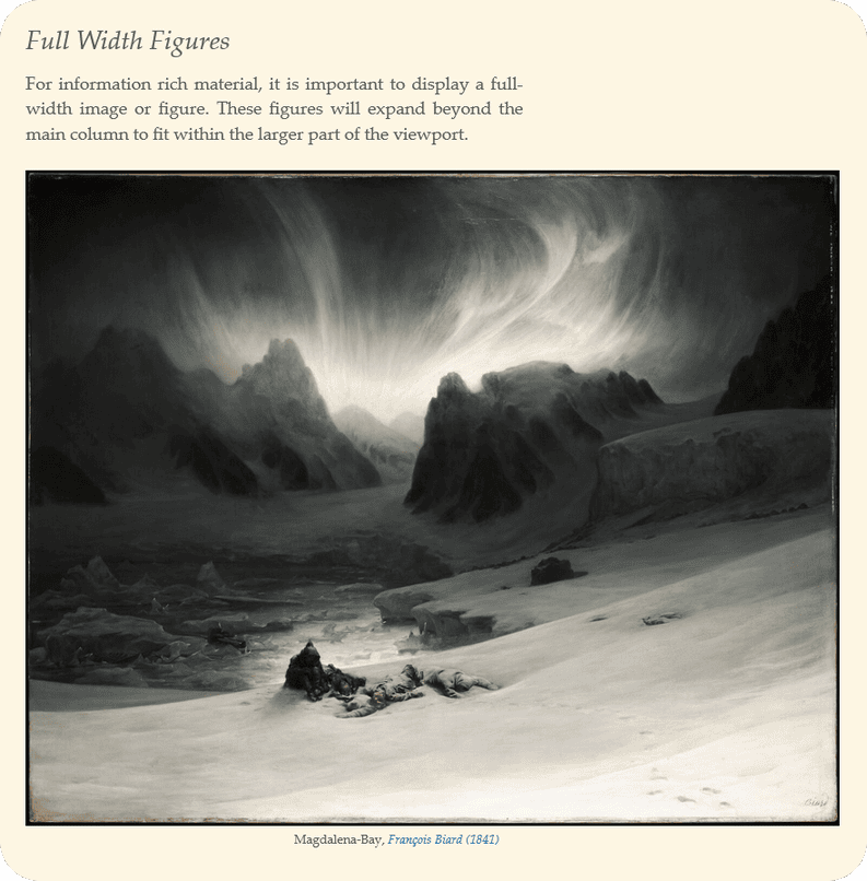 Tufte-Python: full width figure example screenshot.