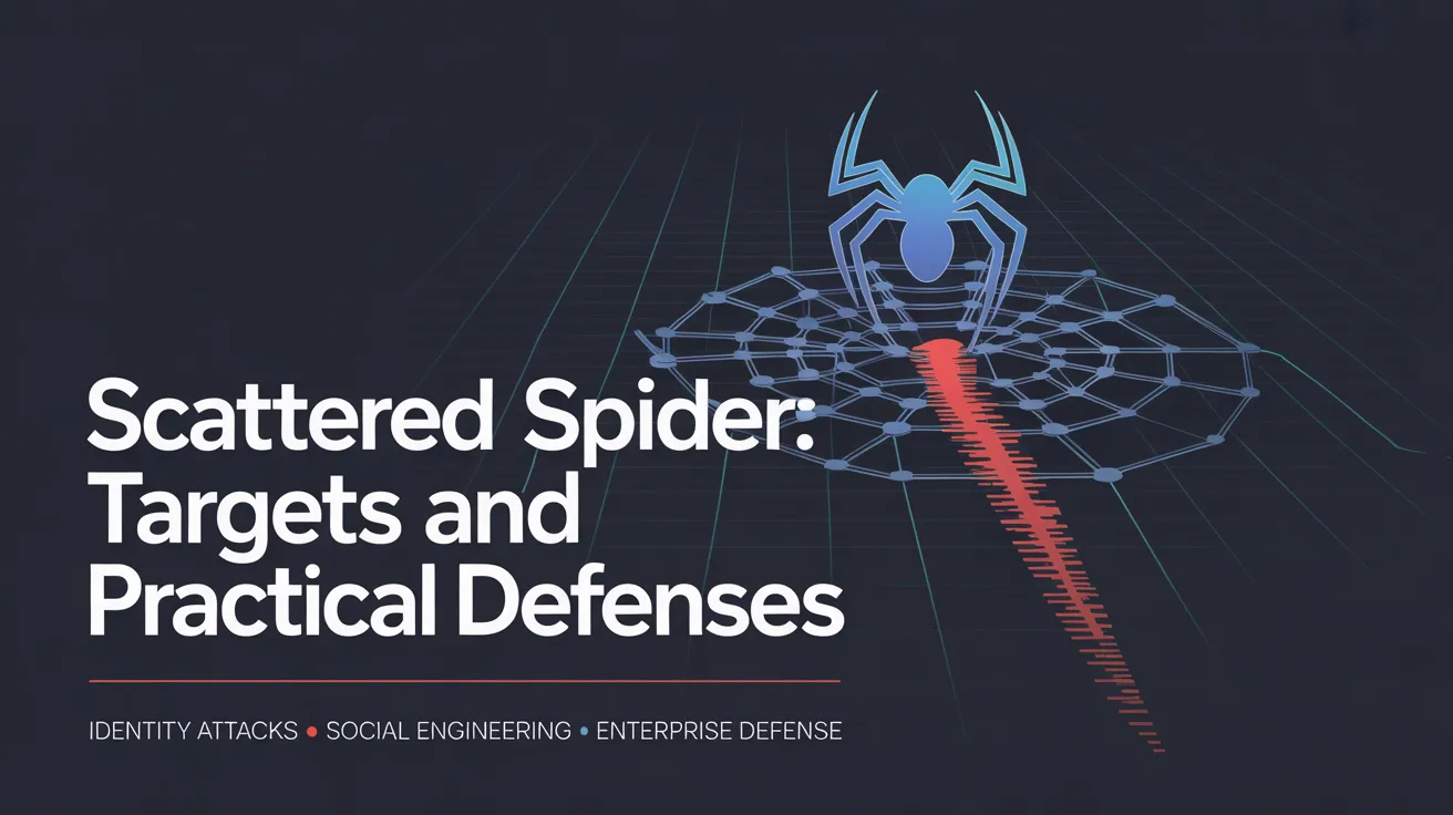 Scattered Spider : Tectics, Techniques And Practical Defense