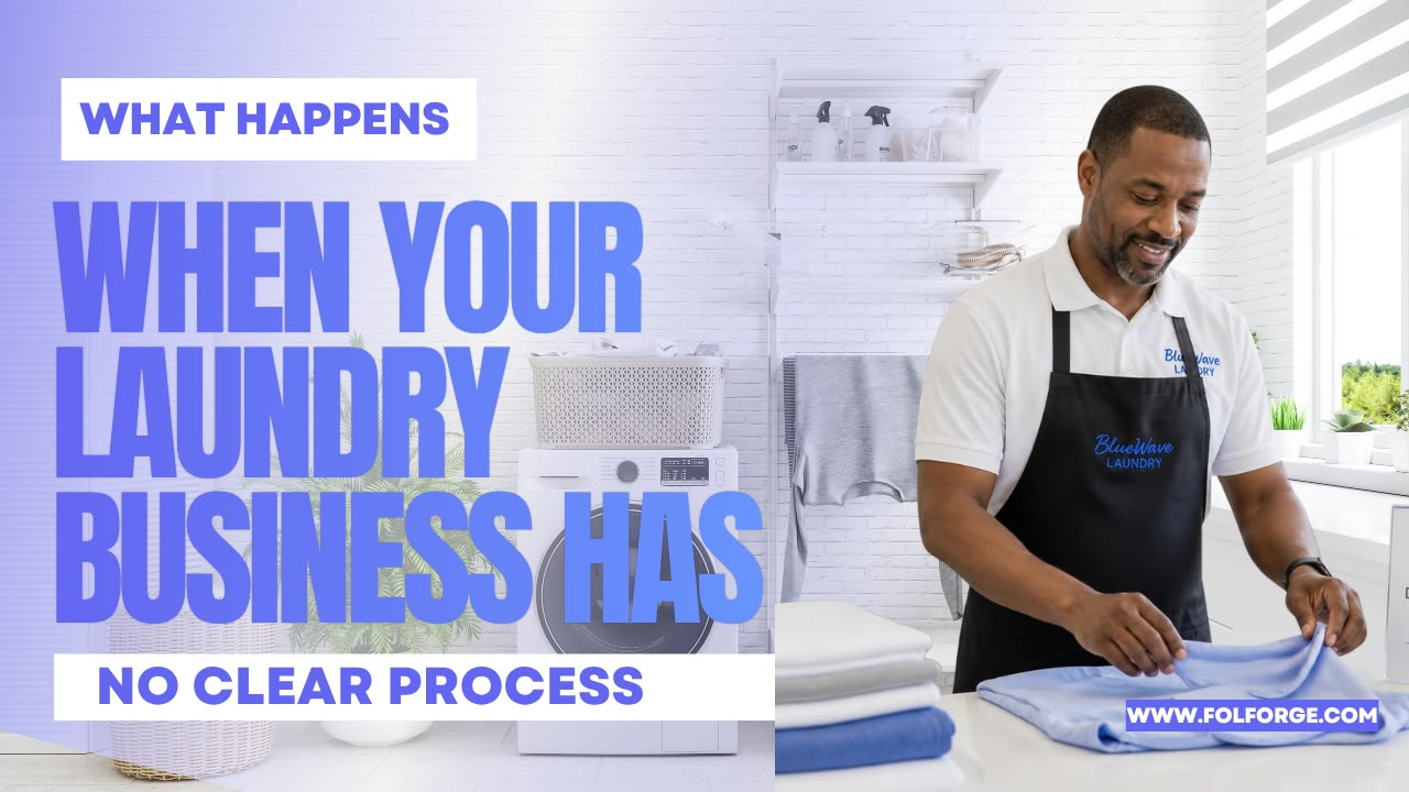 What Happens When Your Laundry Business Has No Clear Process?