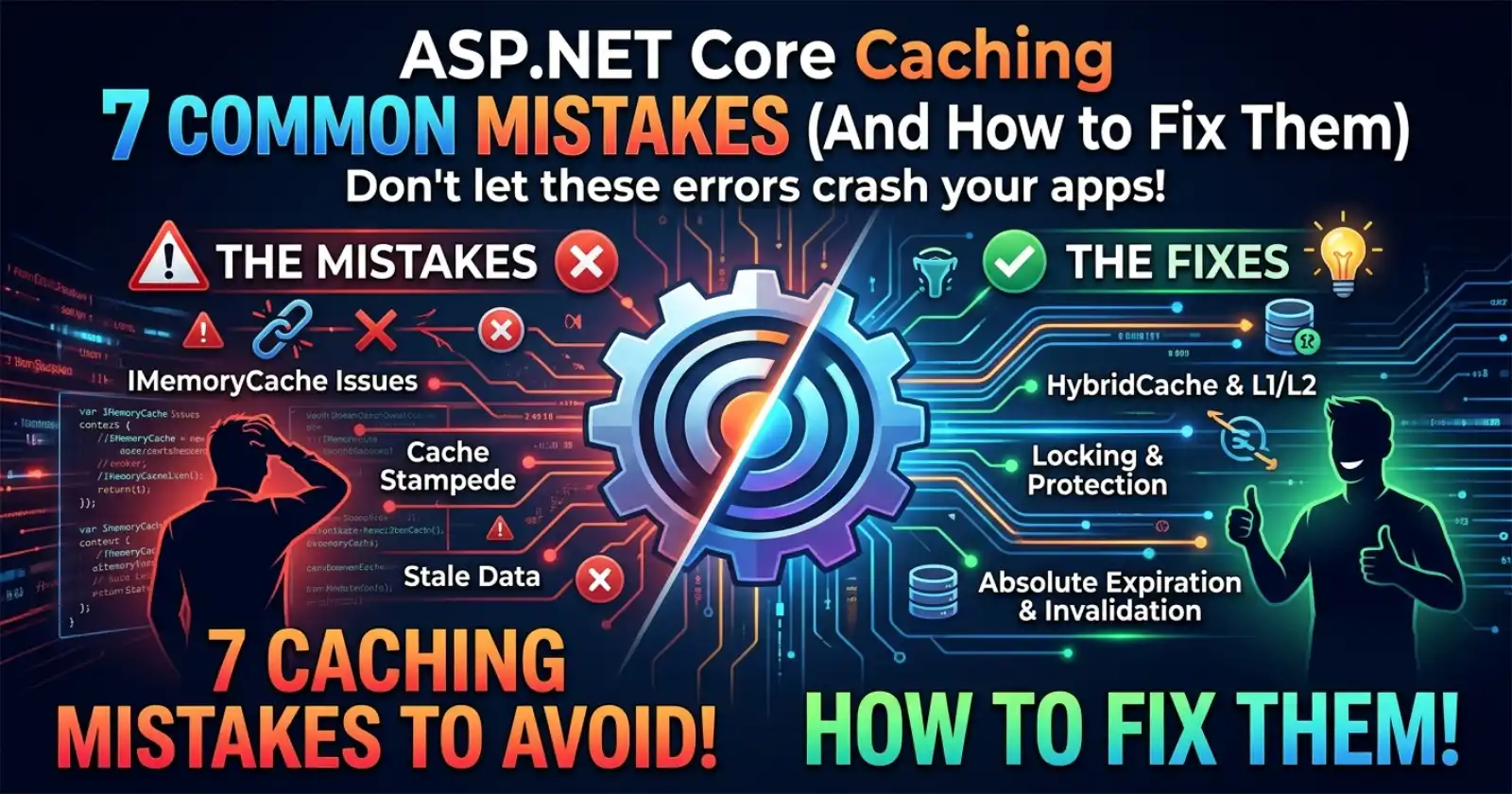 7 Common ASP.NET Core Caching Mistakes (And How to Fix Them)