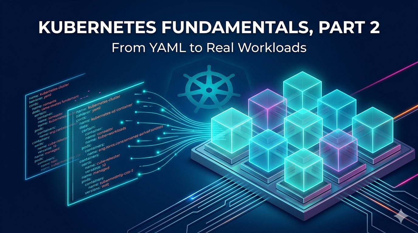 Kubernetes Fundamentals, Part 2: From YAML to Real Workloads