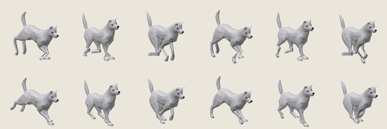 Gallop driver before and after the IK-foot fix