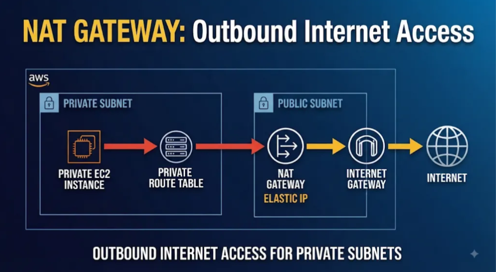 Day 2: NAT Gateway — Outbound Internet Access for Private Subnets