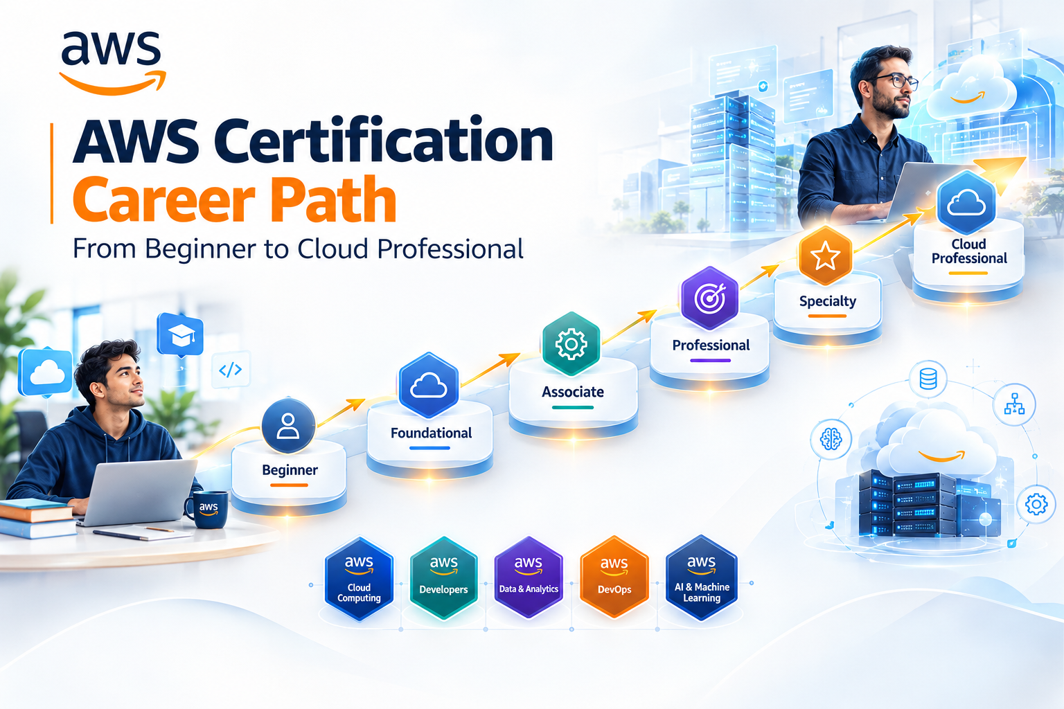 AWS Certification Career Path: From Beginner to Cloud Professional