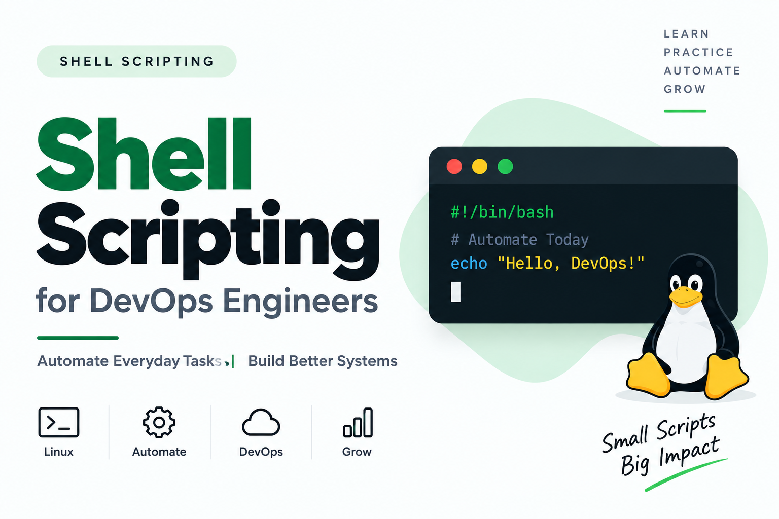 Shell Scripting for DevOps Engineers