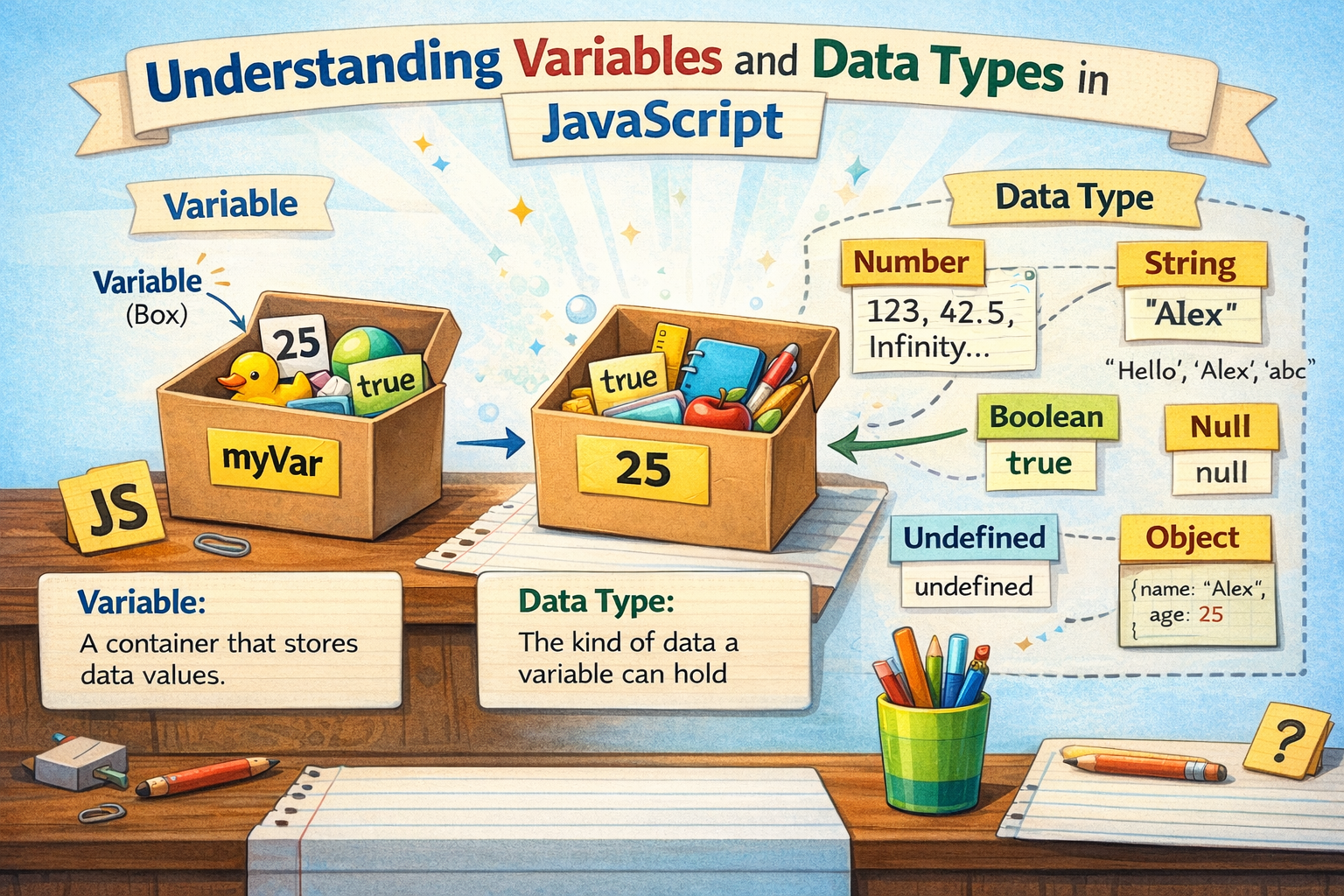 Understanding Variables and Data Types in JavaScript