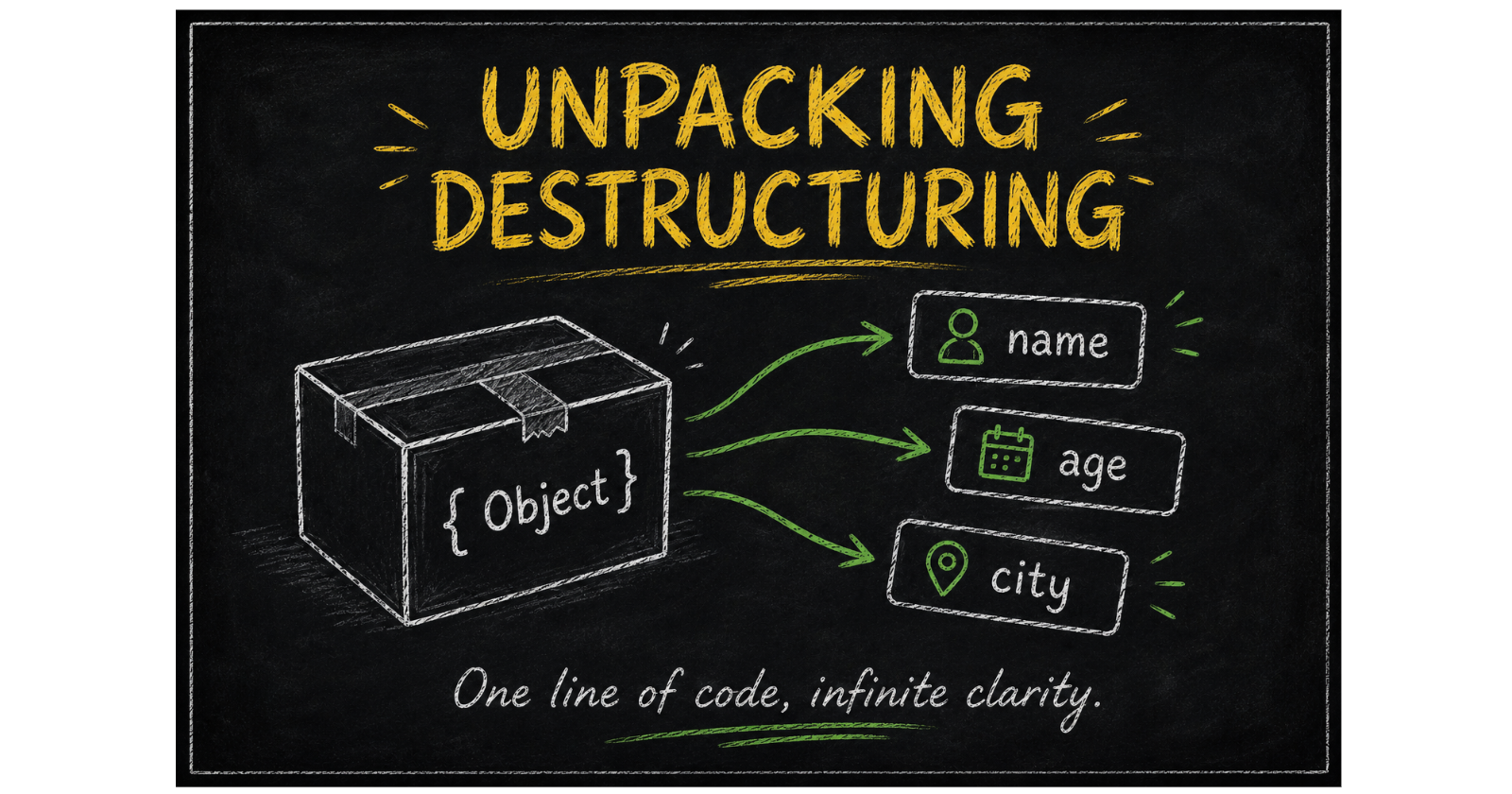 JavaScript Destructuring: Unpacking the Power of ES6