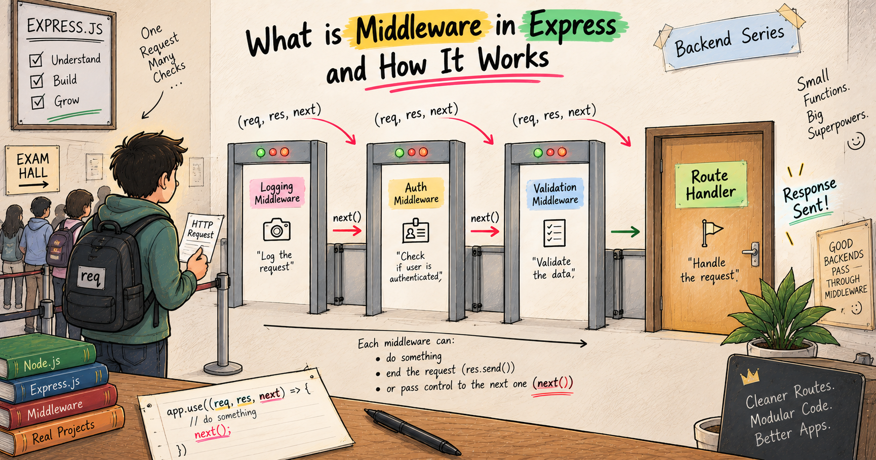 What is Middleware in Express and How It Works