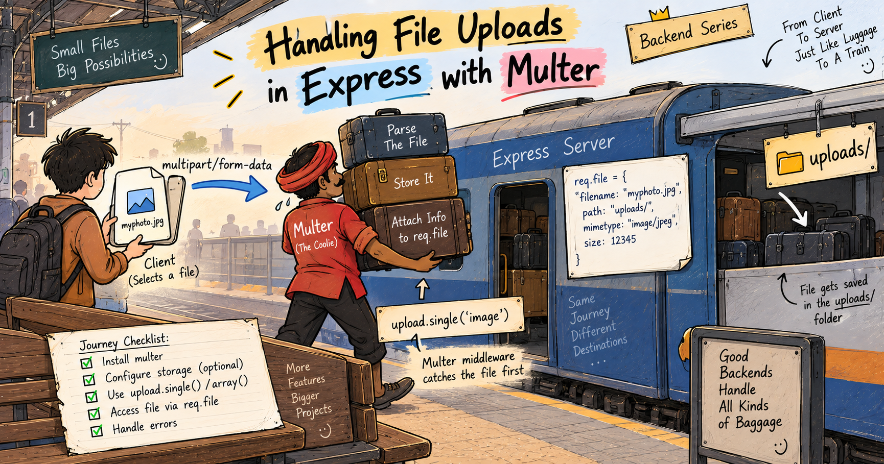 Handling File Uploads in Express with Multer
