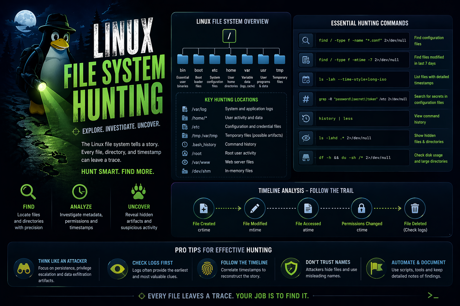 Linux File System Hunting