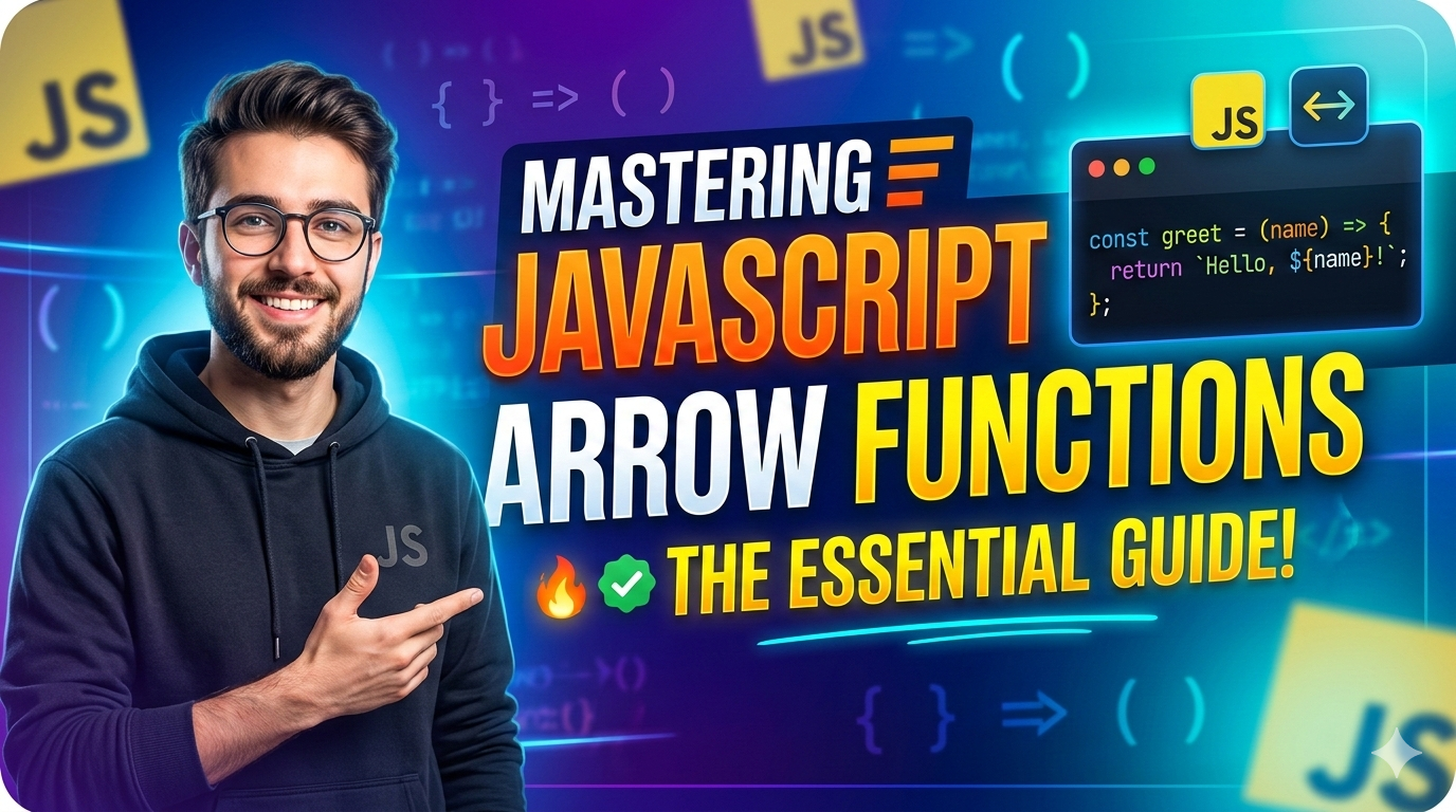 Arrow Functions in JavaScript: A Simpler Way to Write Functions
