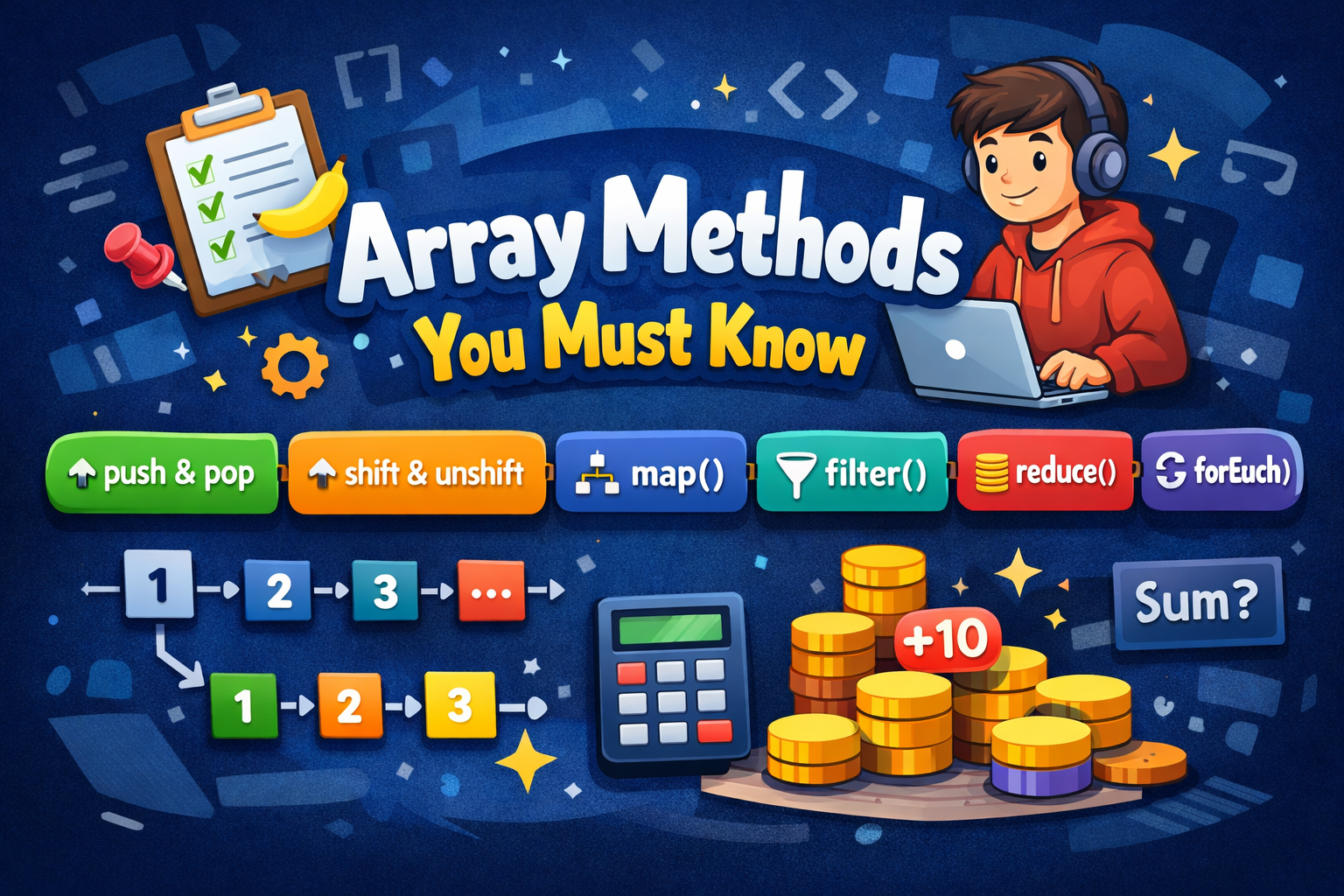 Array Methods You Must Know - A Beginner's Guide