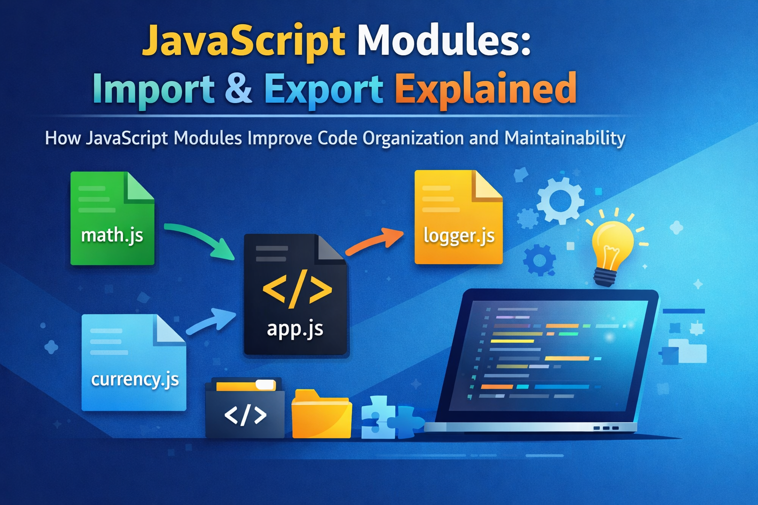 JavaScript Modules: Import and Export Explained