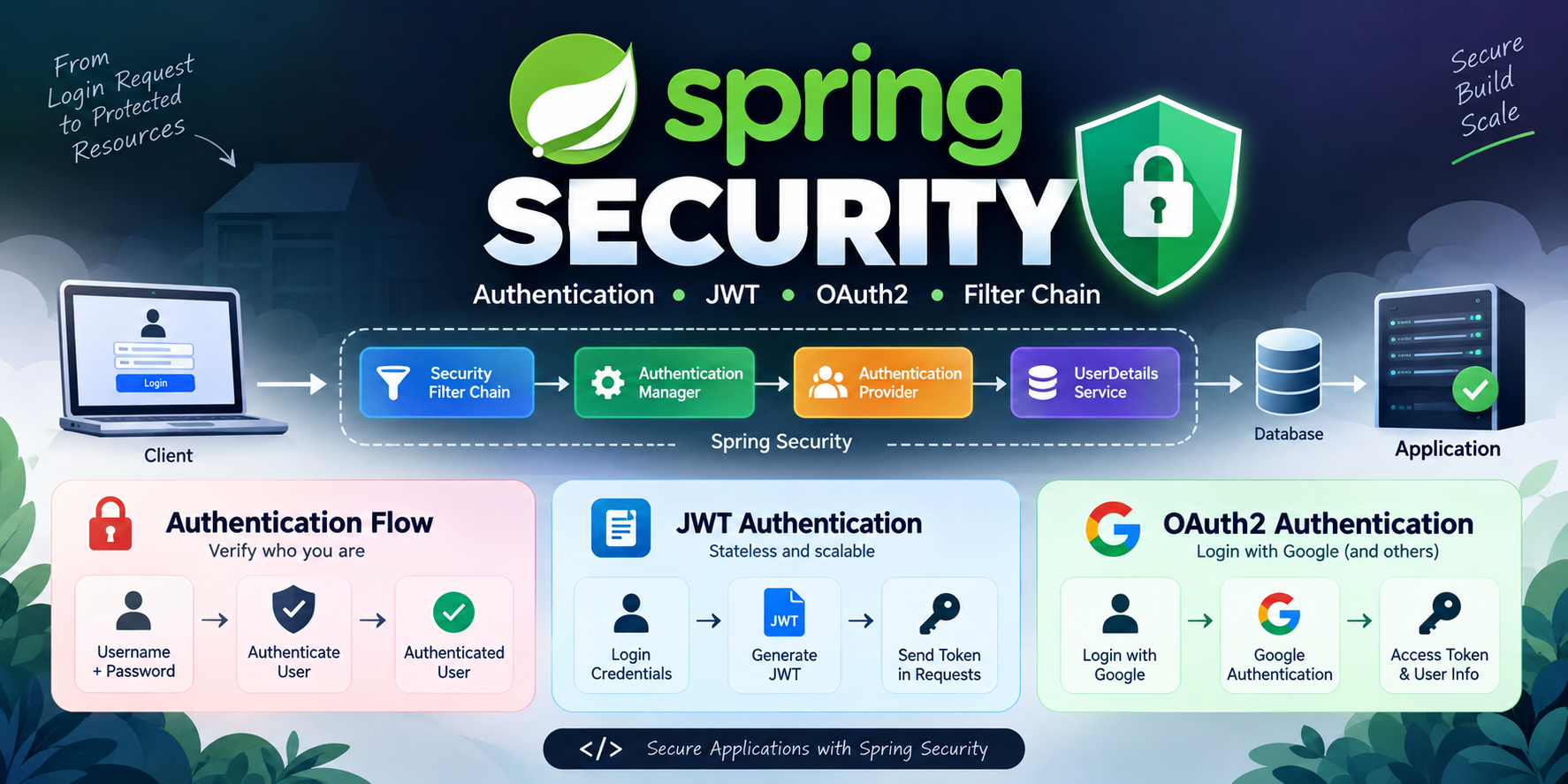 Spring Security Explained: Understanding Authentication, JWT, and OAuth2 from the Inside Out