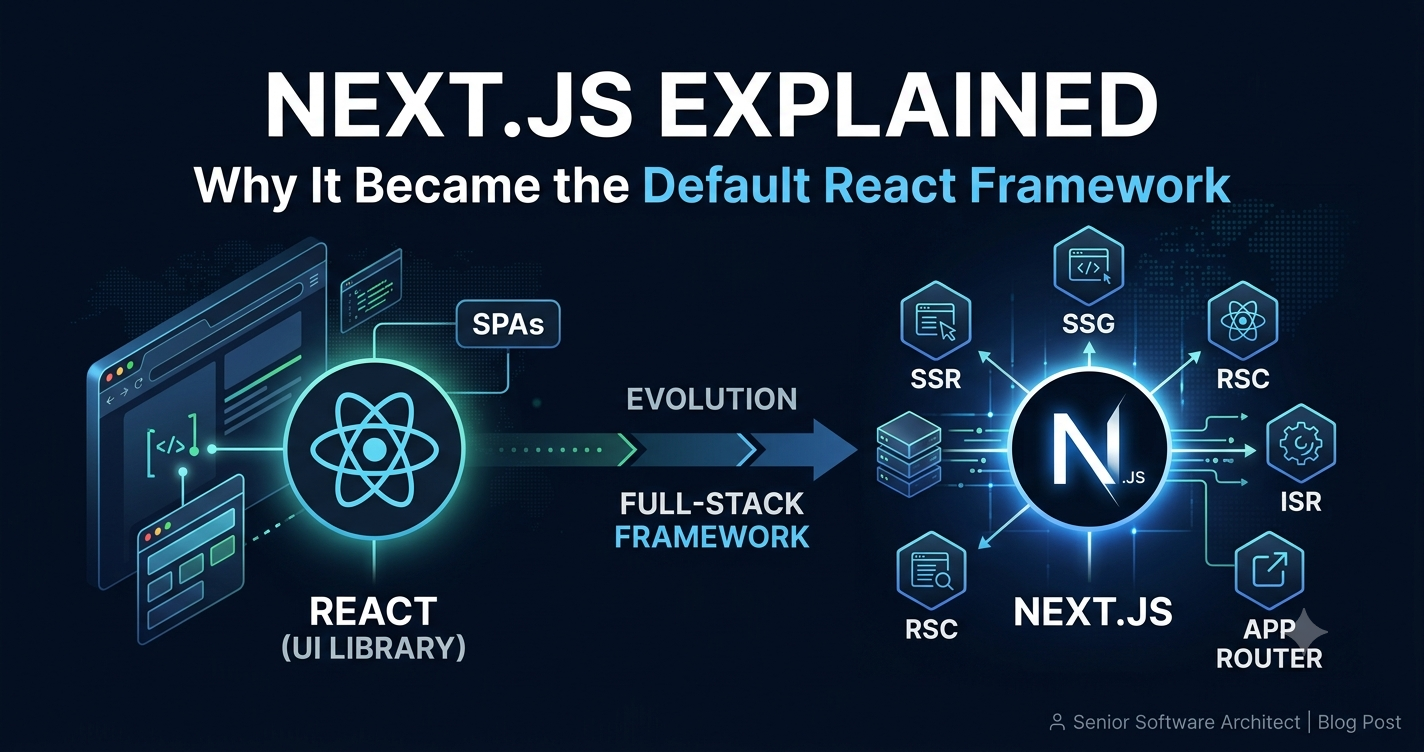 Next.js Explained: Why It Became the Default React Framework