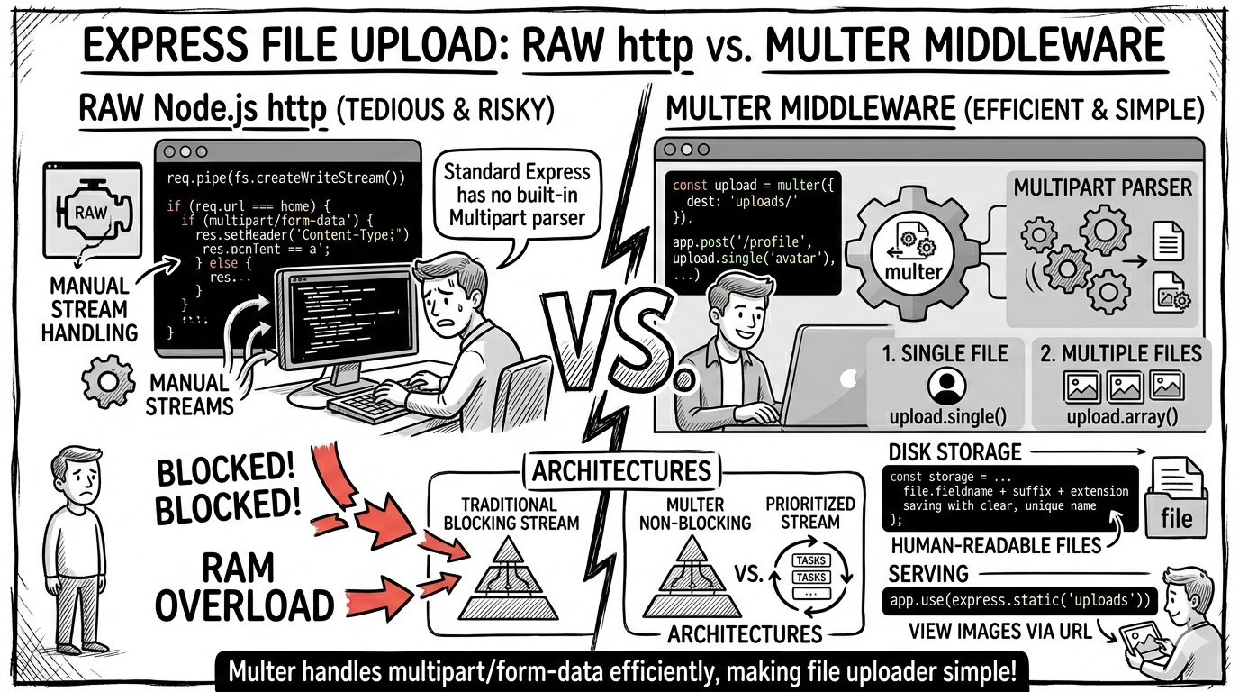 Handling File Uploads in Express with Multer