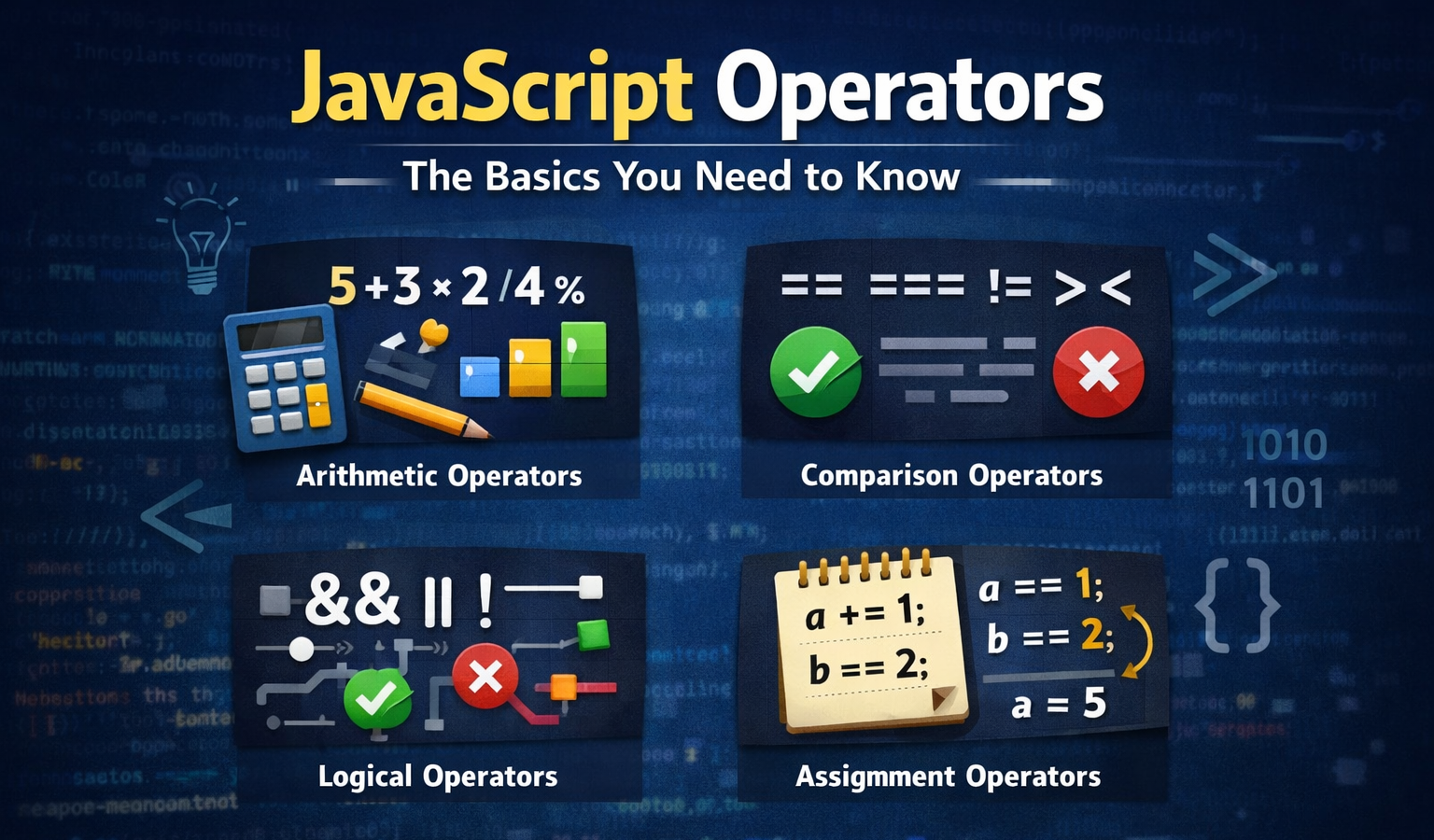 JavaScript Operators: The Basics You Need to Know