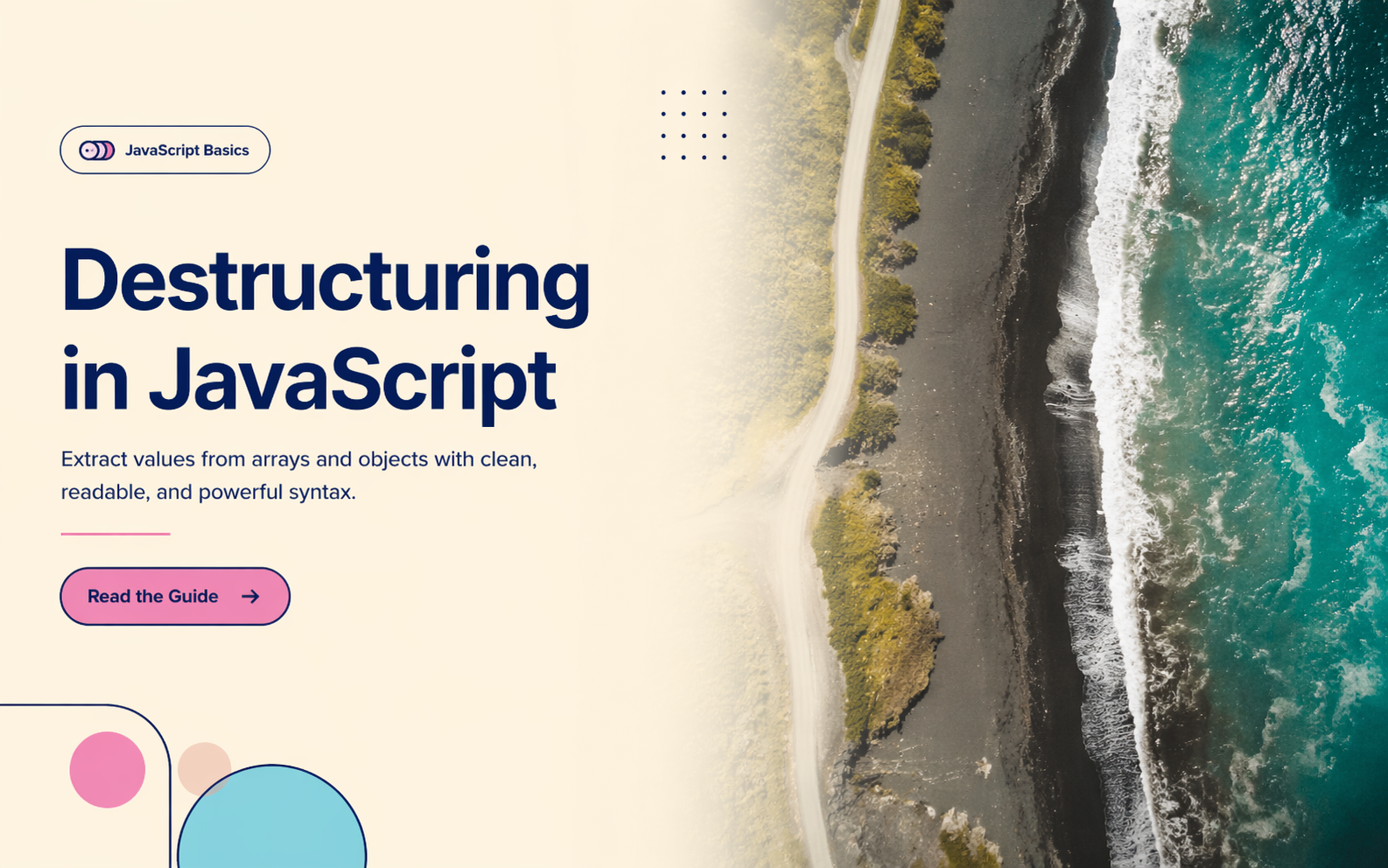Destructuring in JavaScript