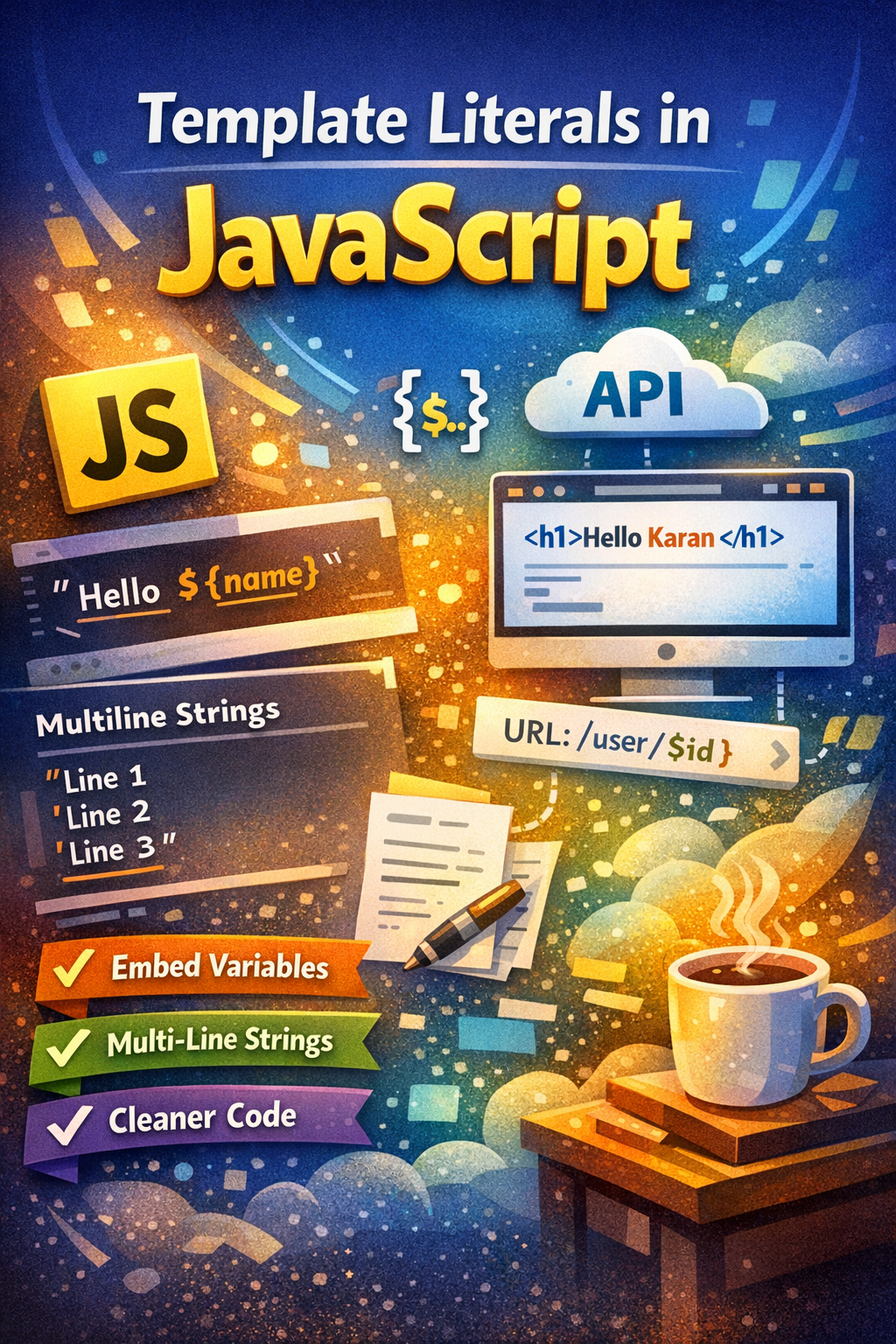Template Literals in Javascript