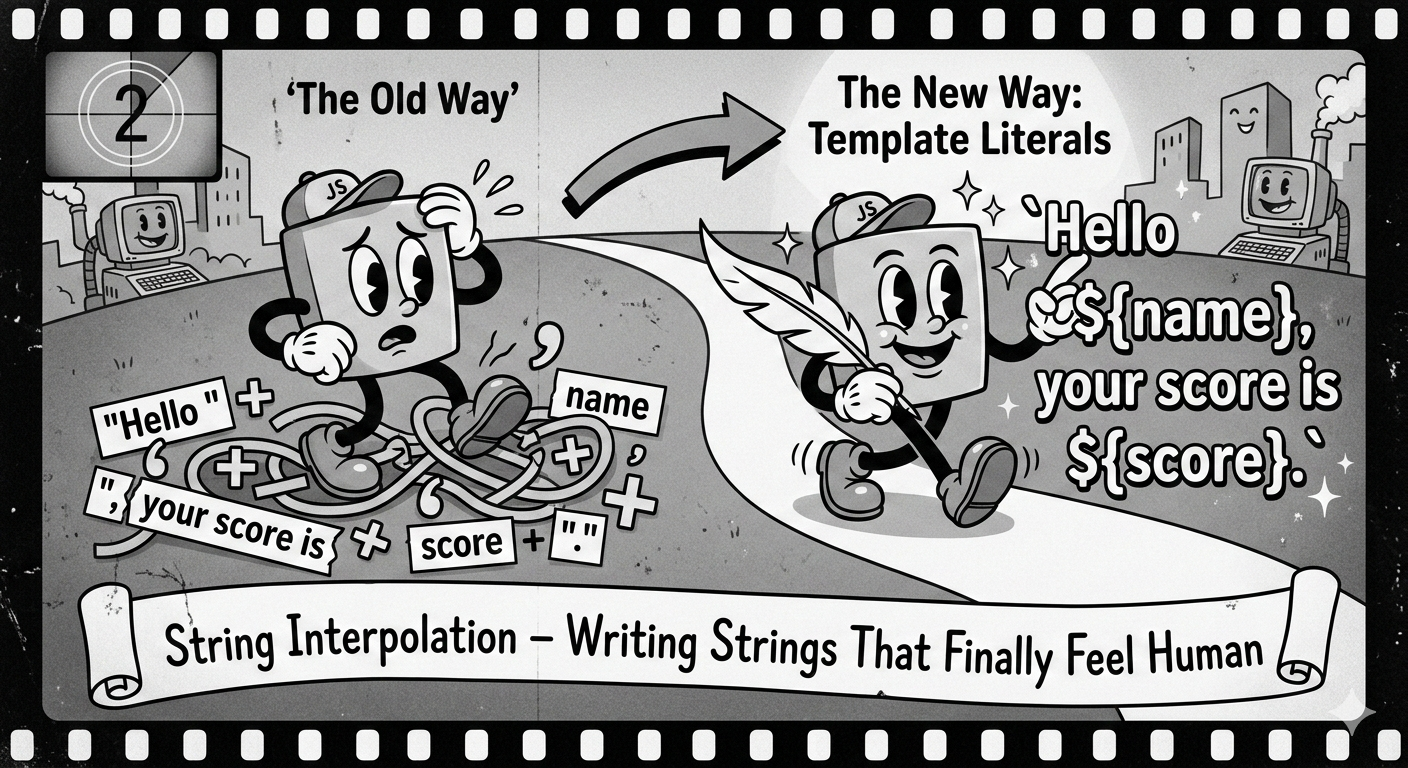Discussion on "Template Literals in JavaScript — Writing Strings That ...