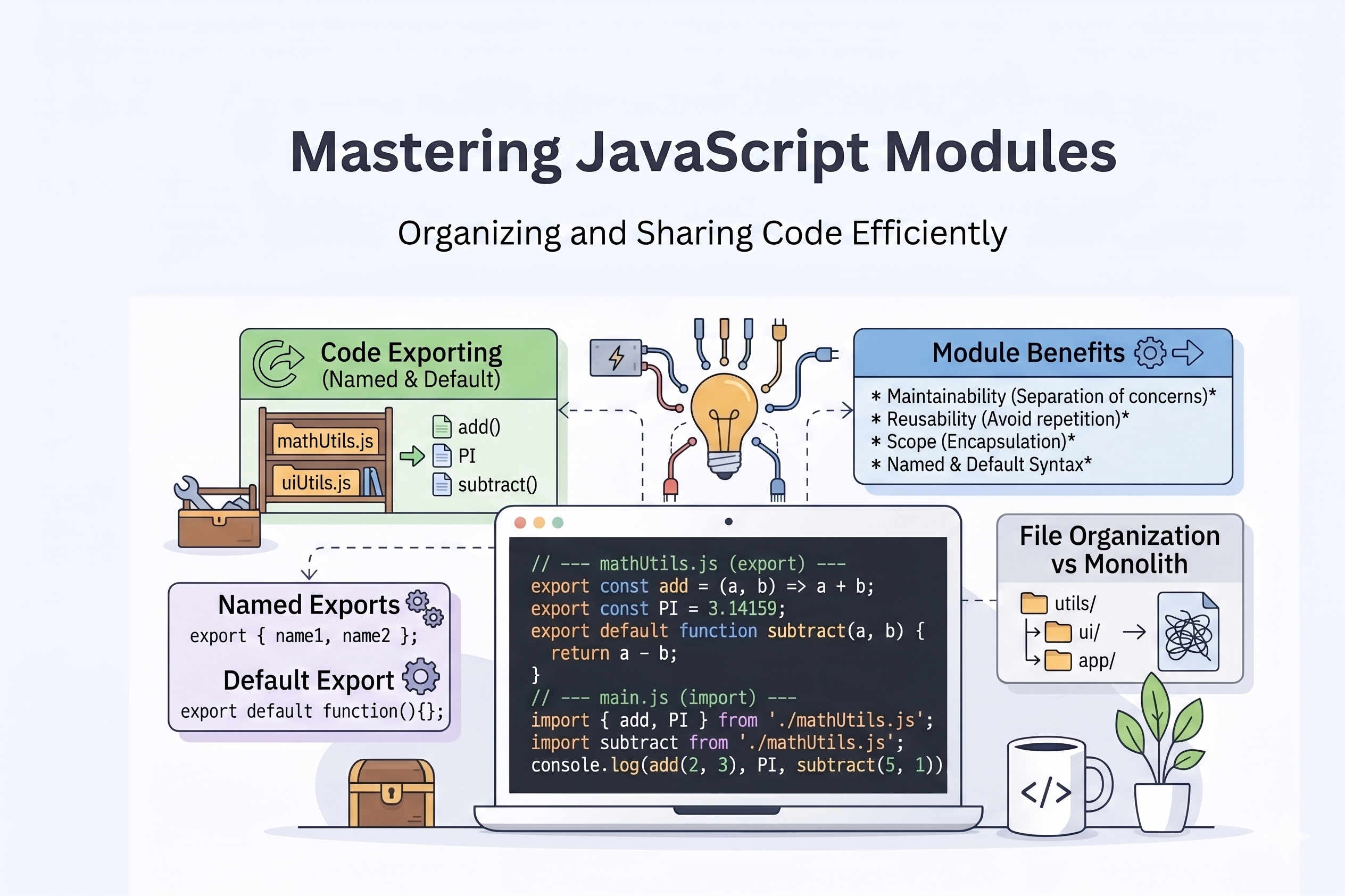 JavaScript Modules: Import and Export Explained