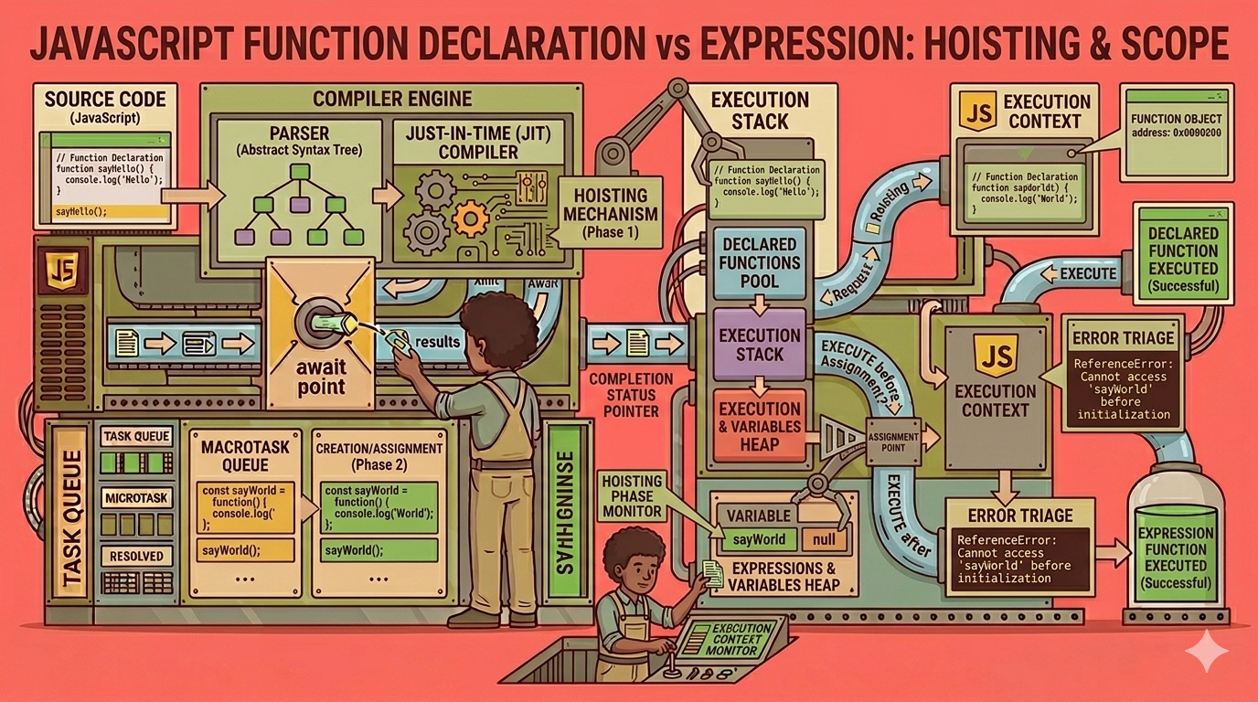 Function Declaration vs Function Expression: What’s the Difference?