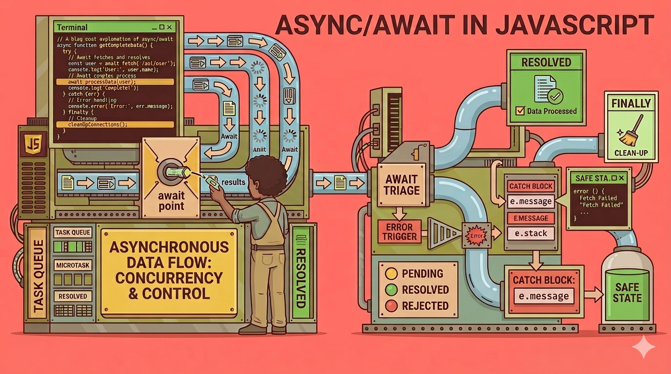 Async/Await in JavaScript: Writing Cleaner Asynchronous Code