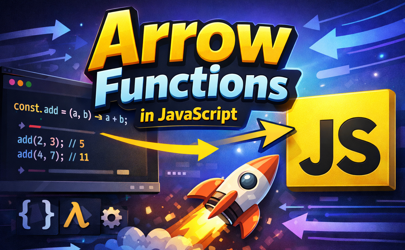 Arrow Functions in JavaScript: A Simpler Way to Write Functions